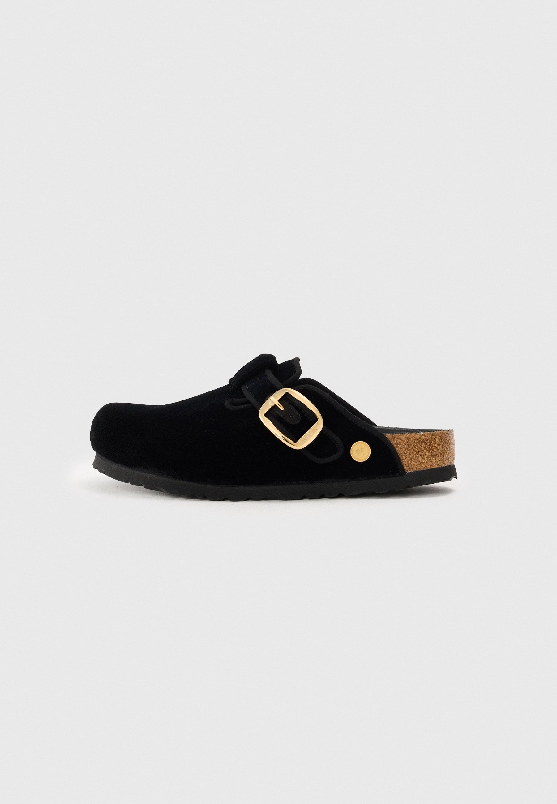 BOSTON BB EXQ TEX VELVET BLACKN - REGULAR - Mules - black
