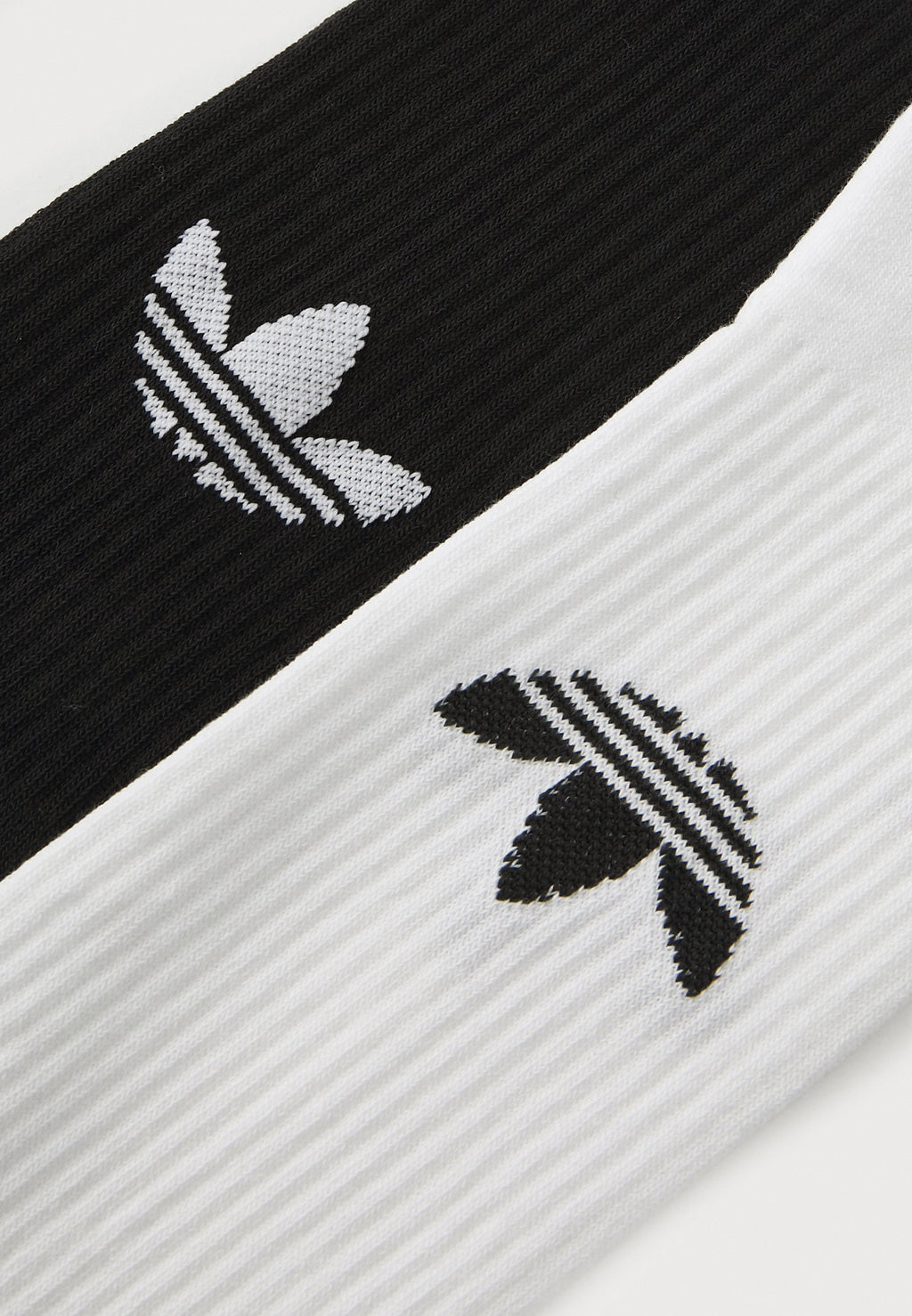 2 PACK - Knee high socks - white/black