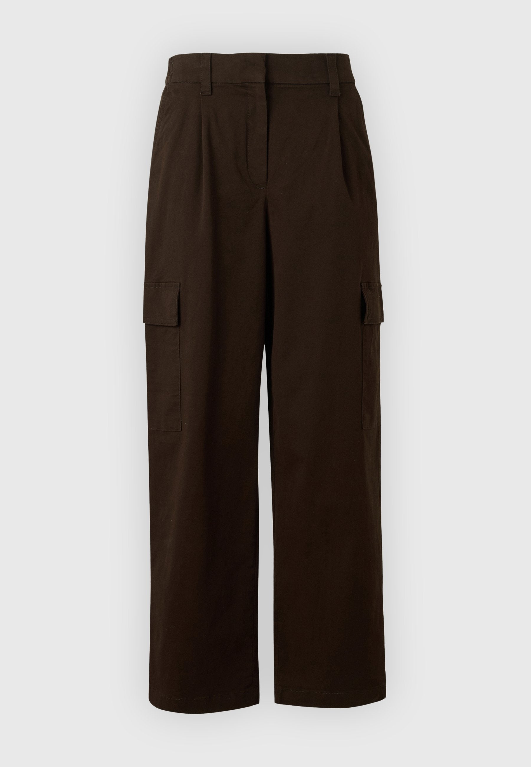 EWAIST - Cargo trousers - dark coffee