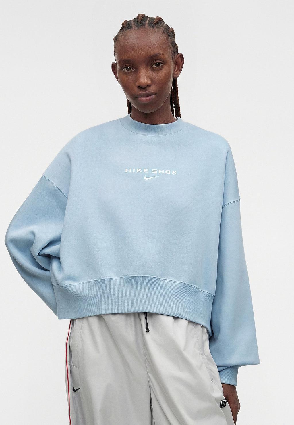 SHOX CREW - Sweatshirt - armory blue
