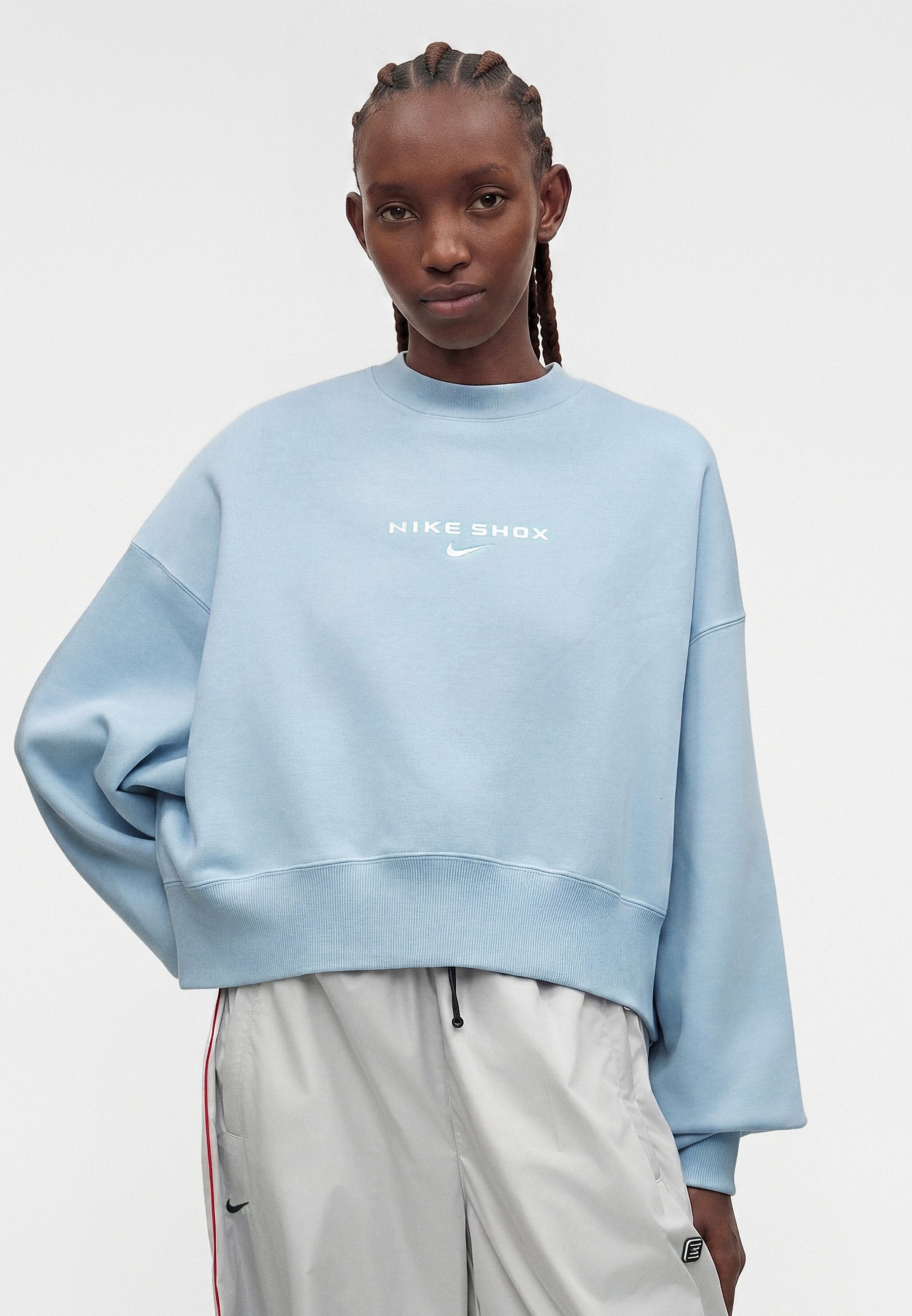 SHOX CREW - Sweatshirt - armory blue