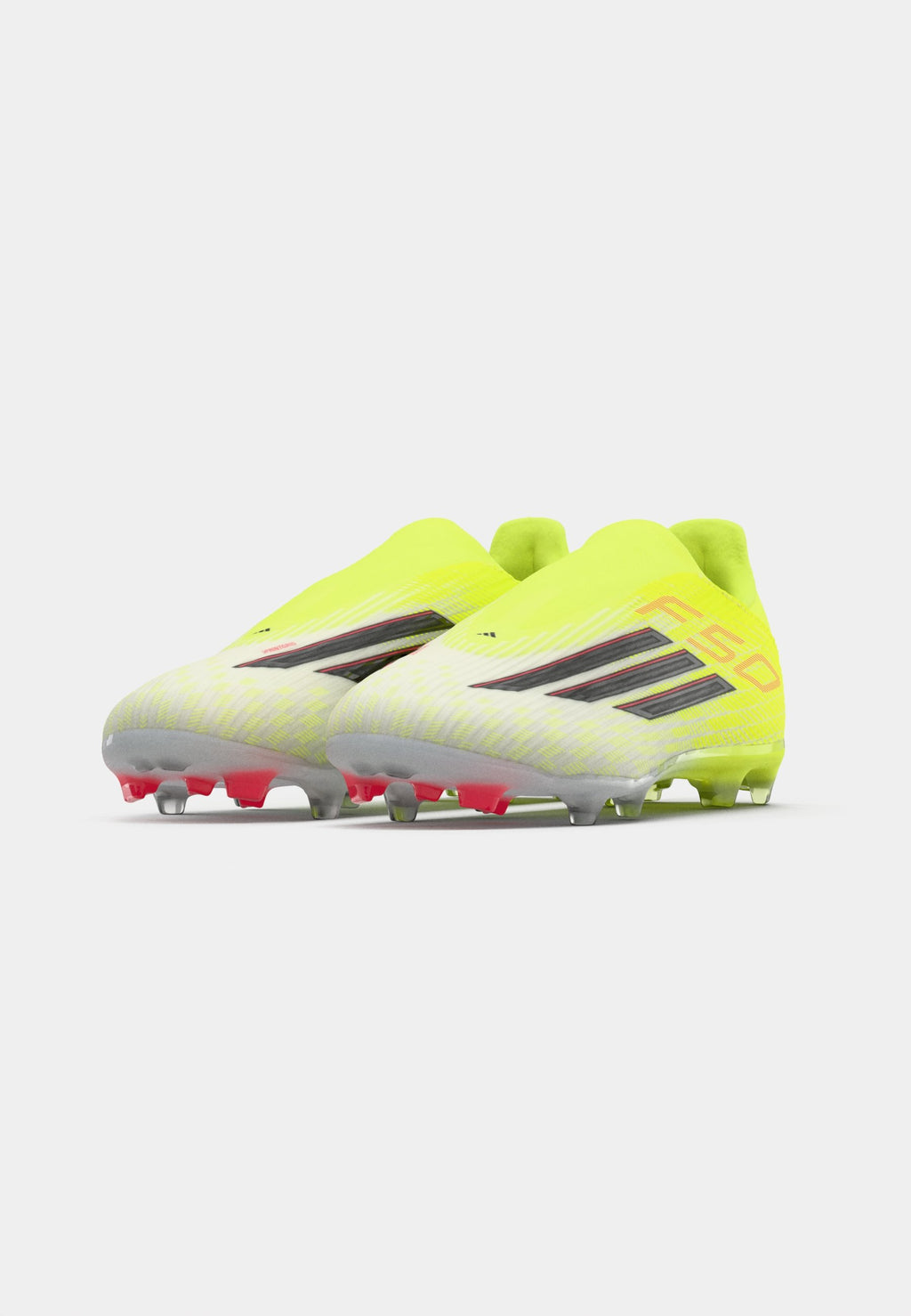 F50 LEAGUE LACELESS - Football boots artificial grass - team solar yellow 2/core black/lucid red