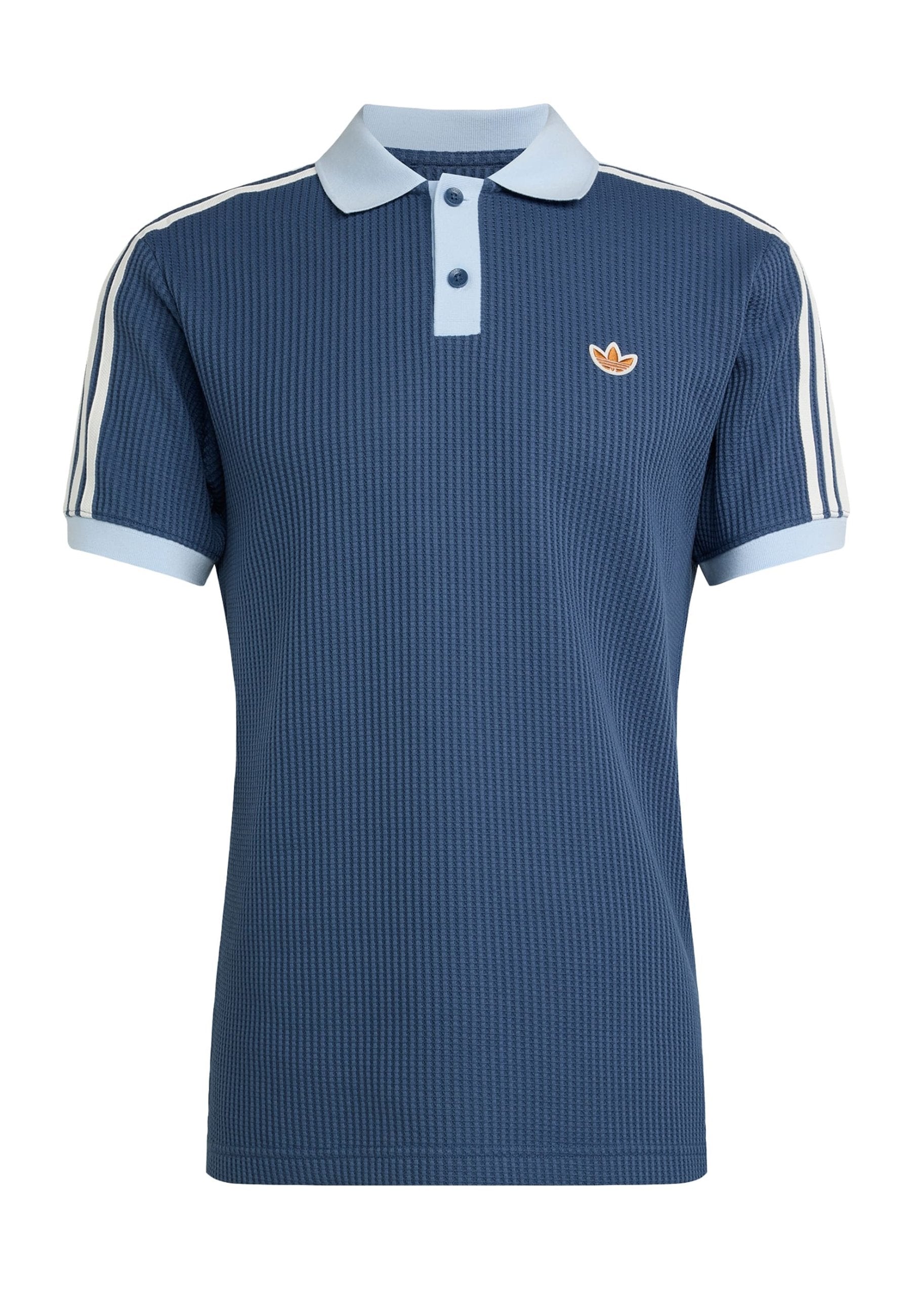 WAFFLE KNIT - Polo shirt - preloved ink