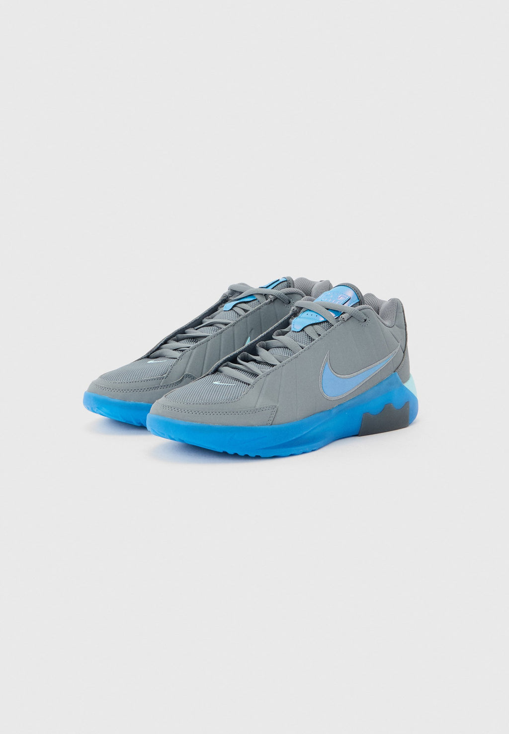 LEBRON WITNESS IX - Basketball shoes - cool grey/aurora blue/psychic blue