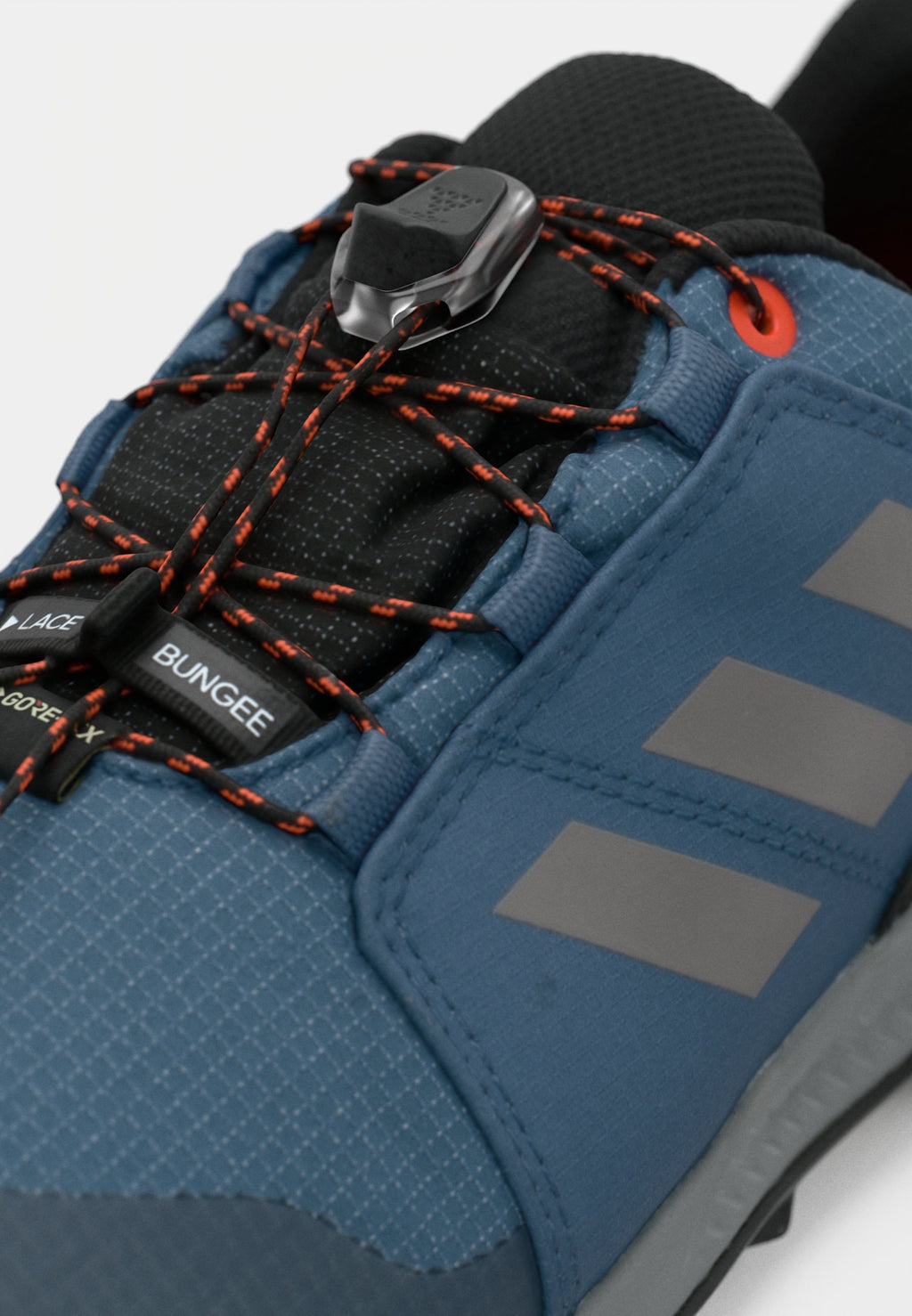 GTX UNISEX - Hiking shoes - steel/grey three/semi impact orange