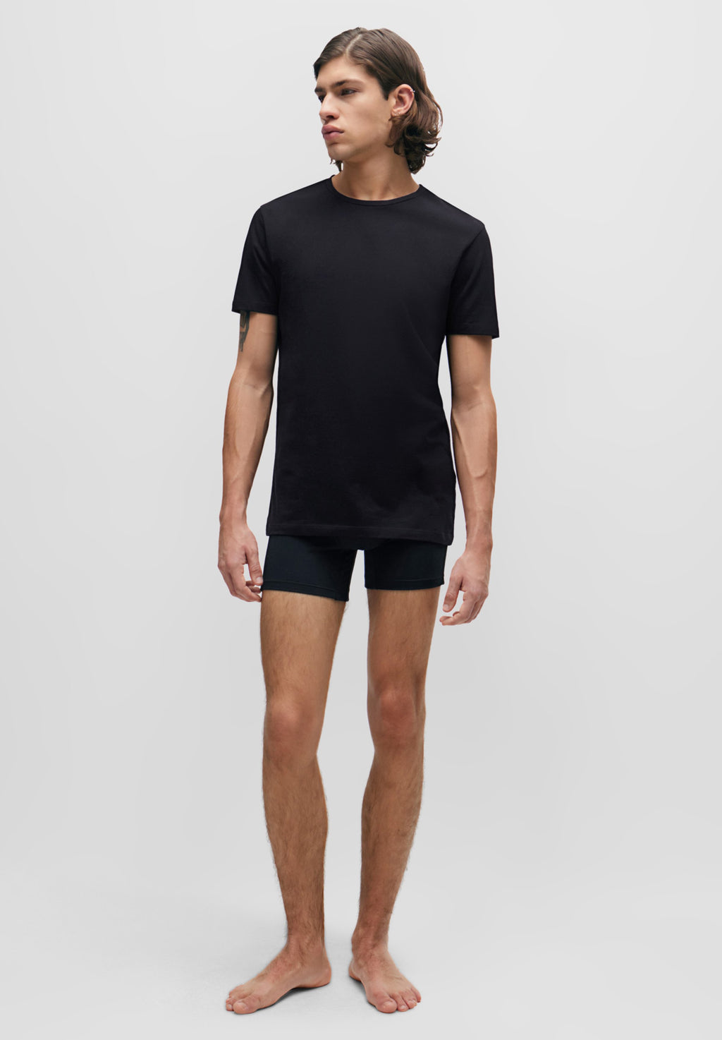 ROUND 2 PACK - Basic T-shirt - black