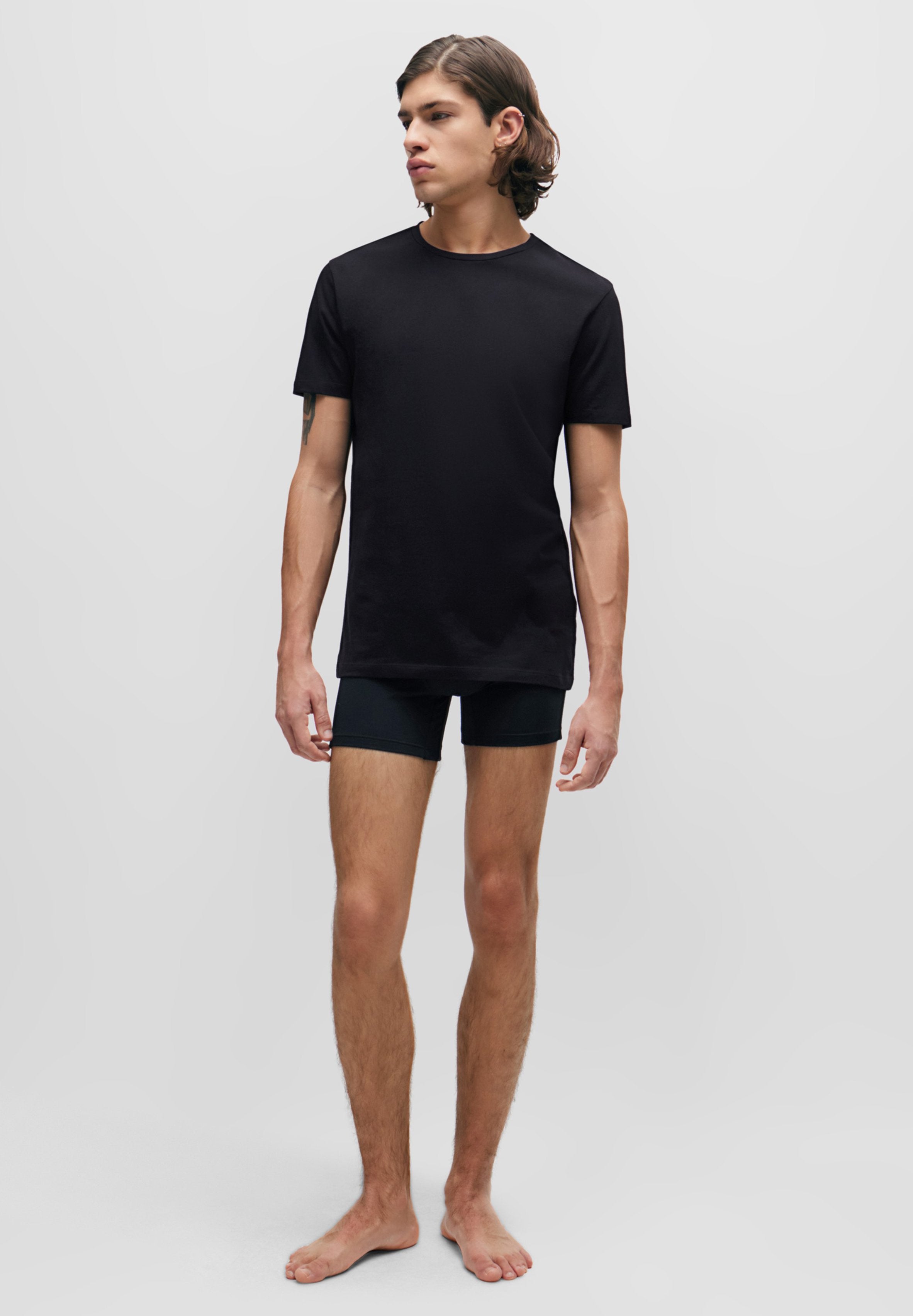 ROUND 2 PACK - Basic T-shirt - black