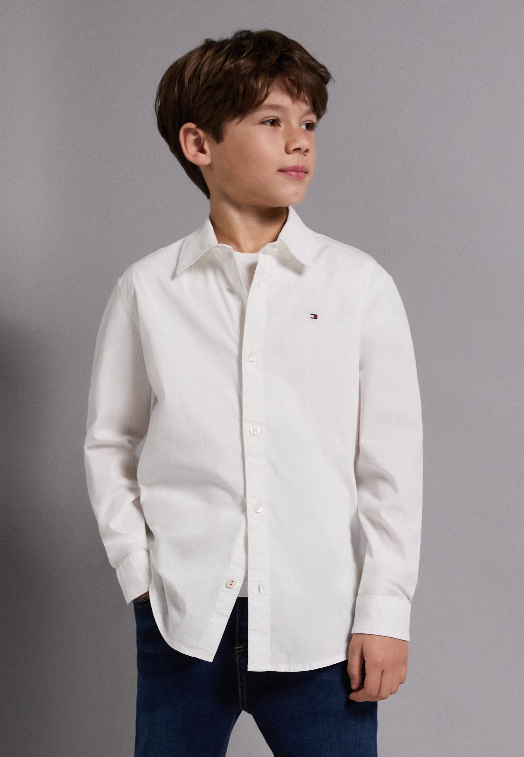 SOLID - Shirt - white