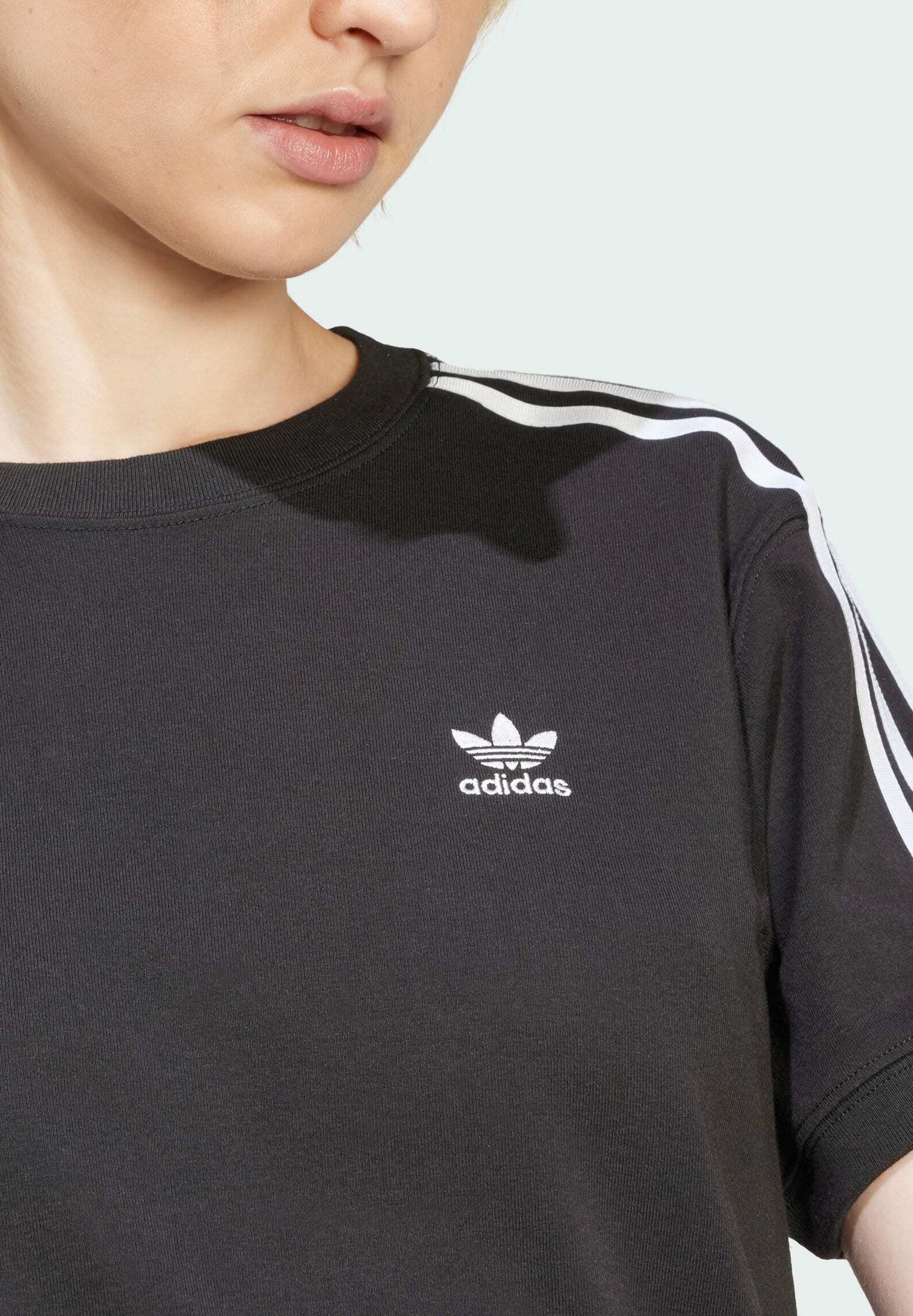 3 STRIPE  - Print T-shirt - black