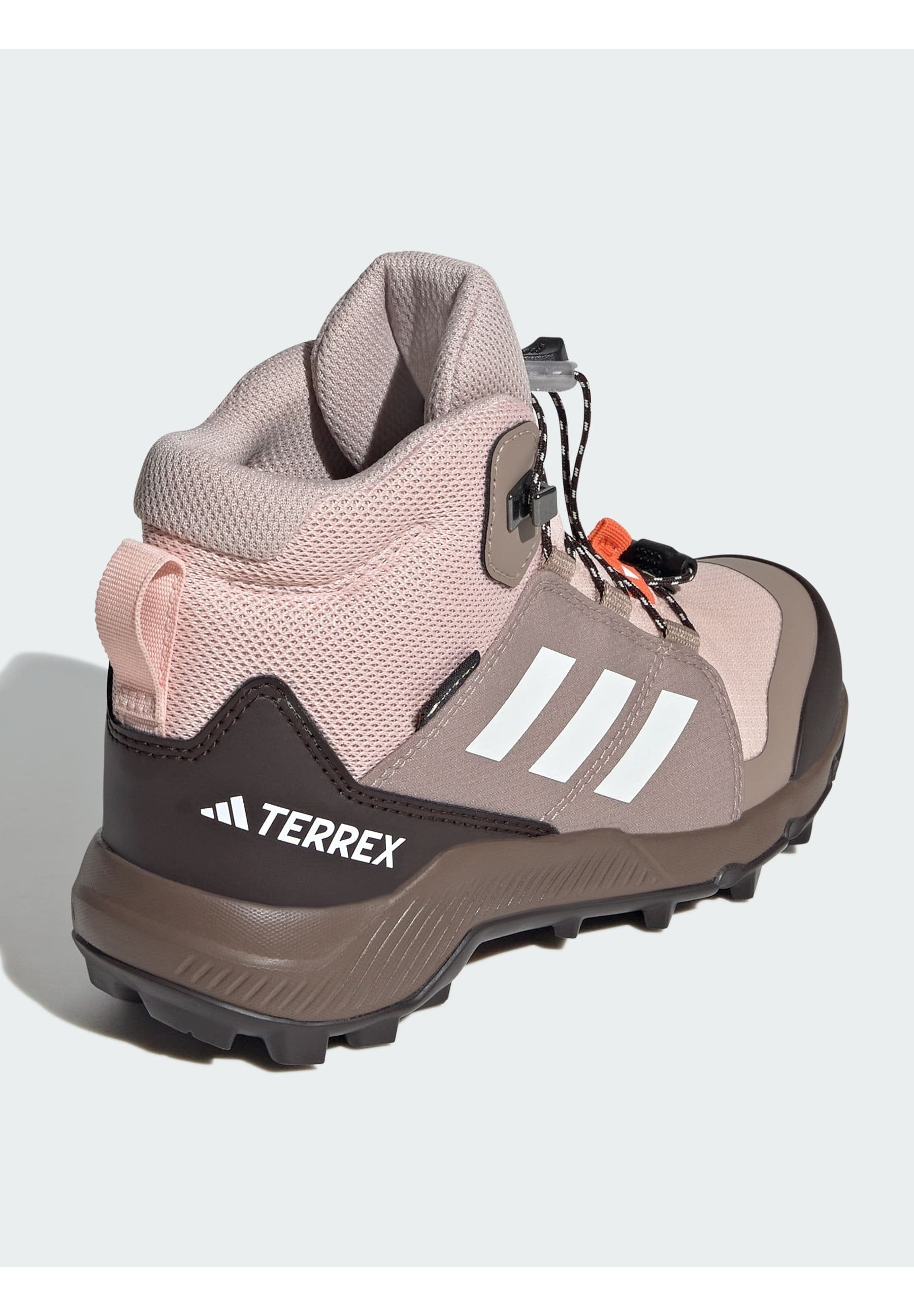 MID GTX UNISEX - Hiking shoes - blush pink   off white   chalky brown