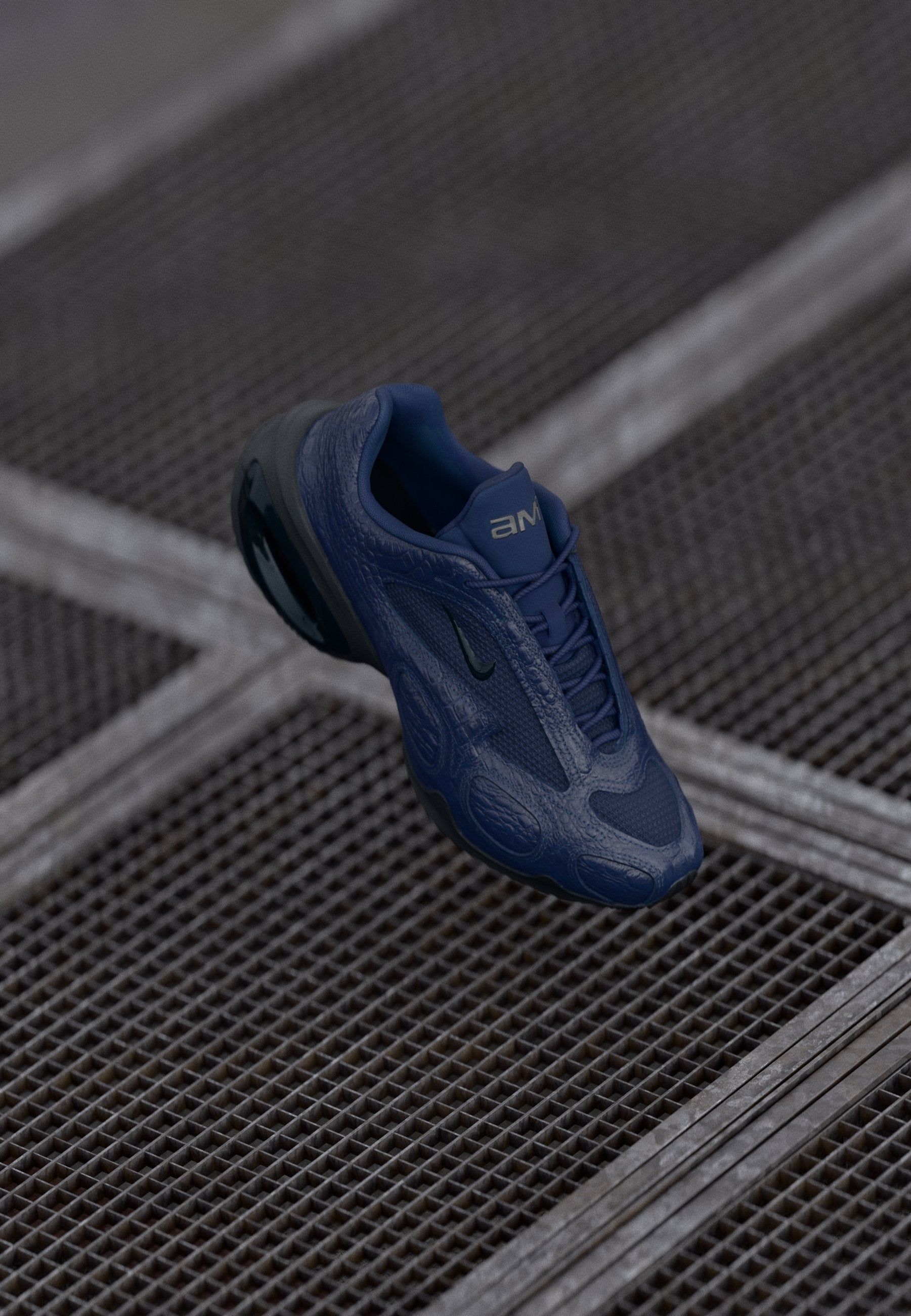 AIR MAX MUSE SE - Baskets - midnight navy/metallic dark grey/black/anthracite