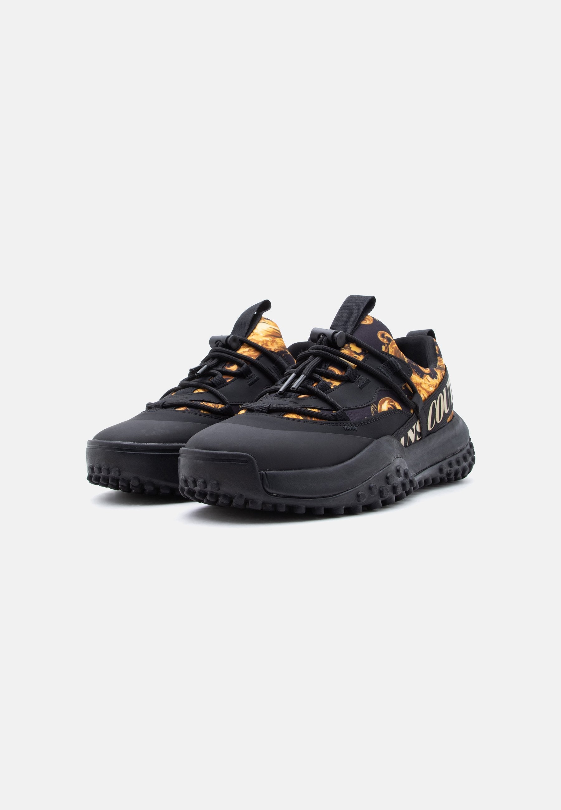 FONDO HYBER - Trainers - black/gold-coloured