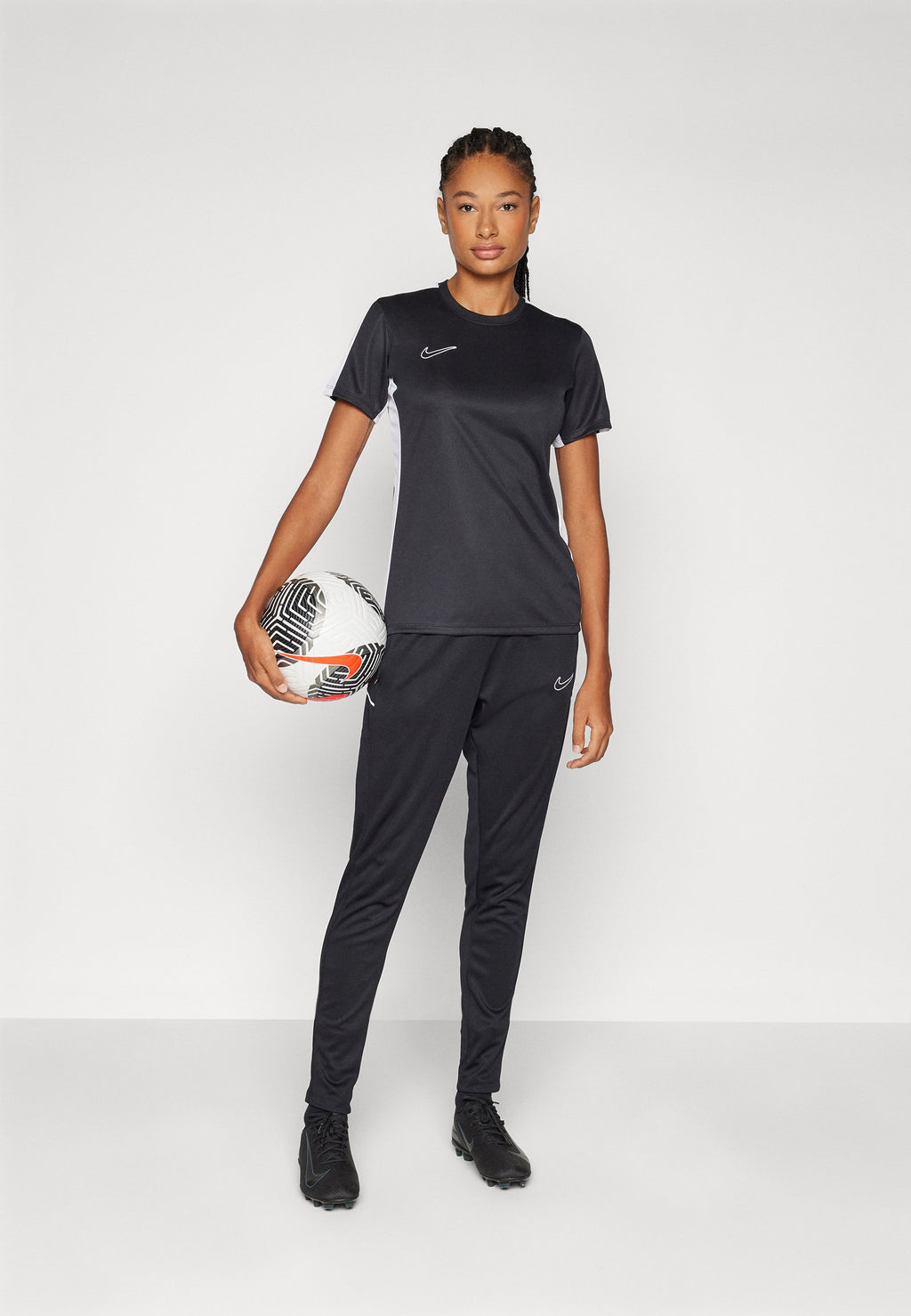 PANT - Tracksuit bottoms - black/white