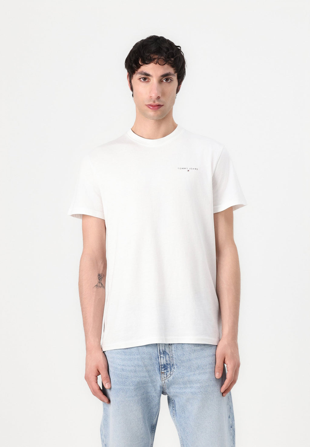 SLIM FIT - Basic T-shirt - ecru