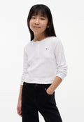 Long sleeved top - white