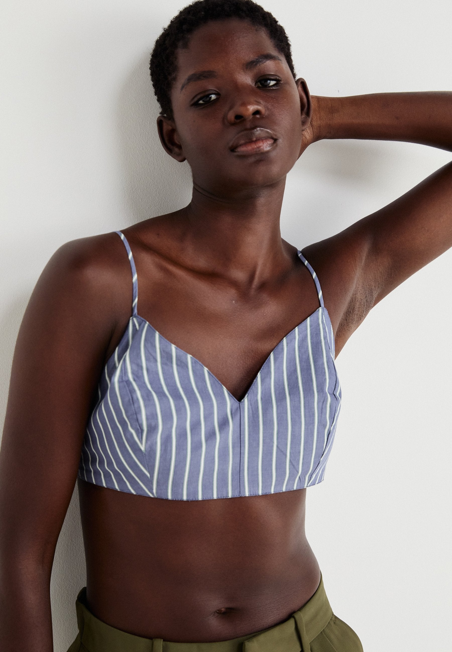 STATEMENT BRA - Top - dark blue