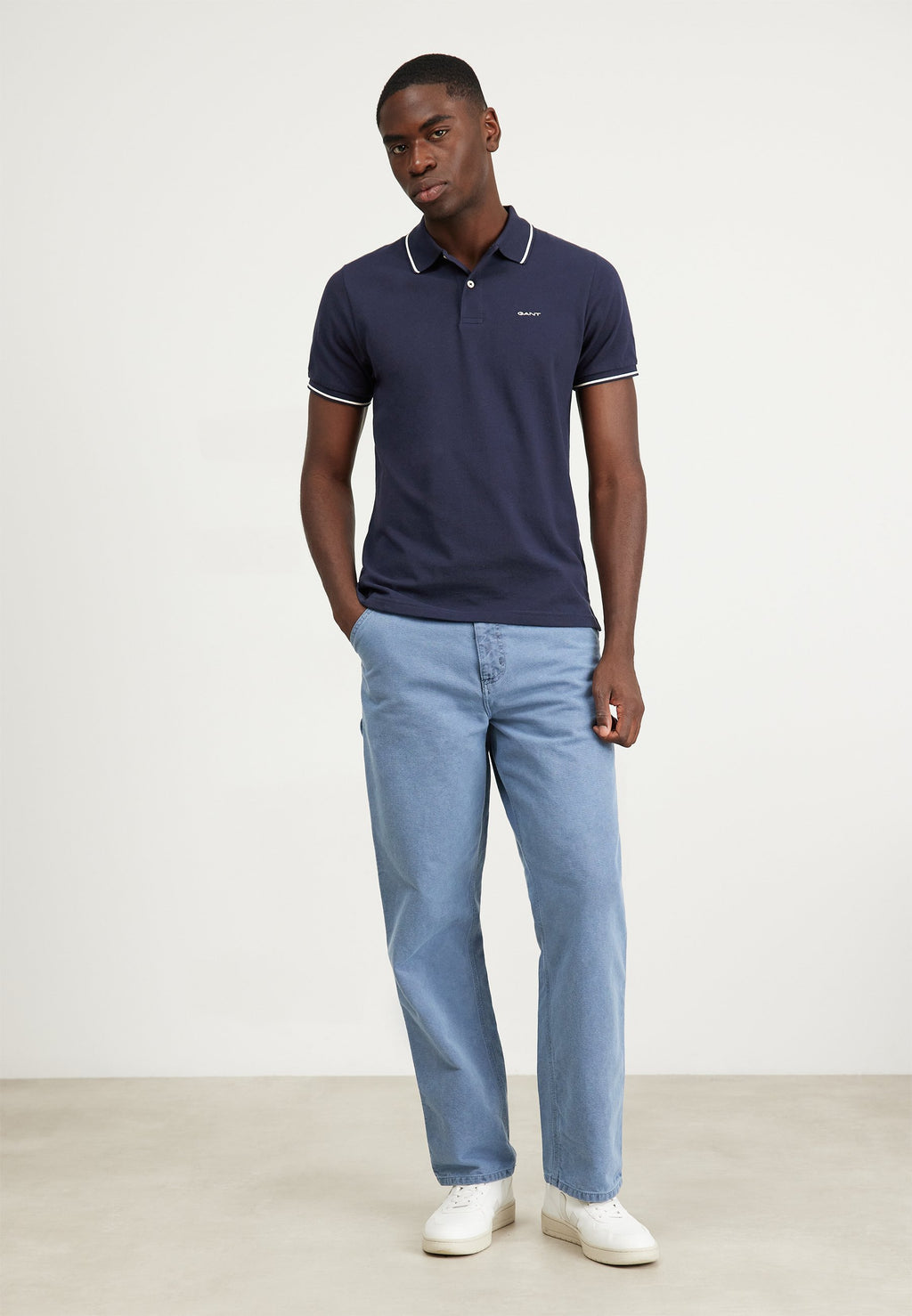 TIPPING - Polo shirt - evening blue