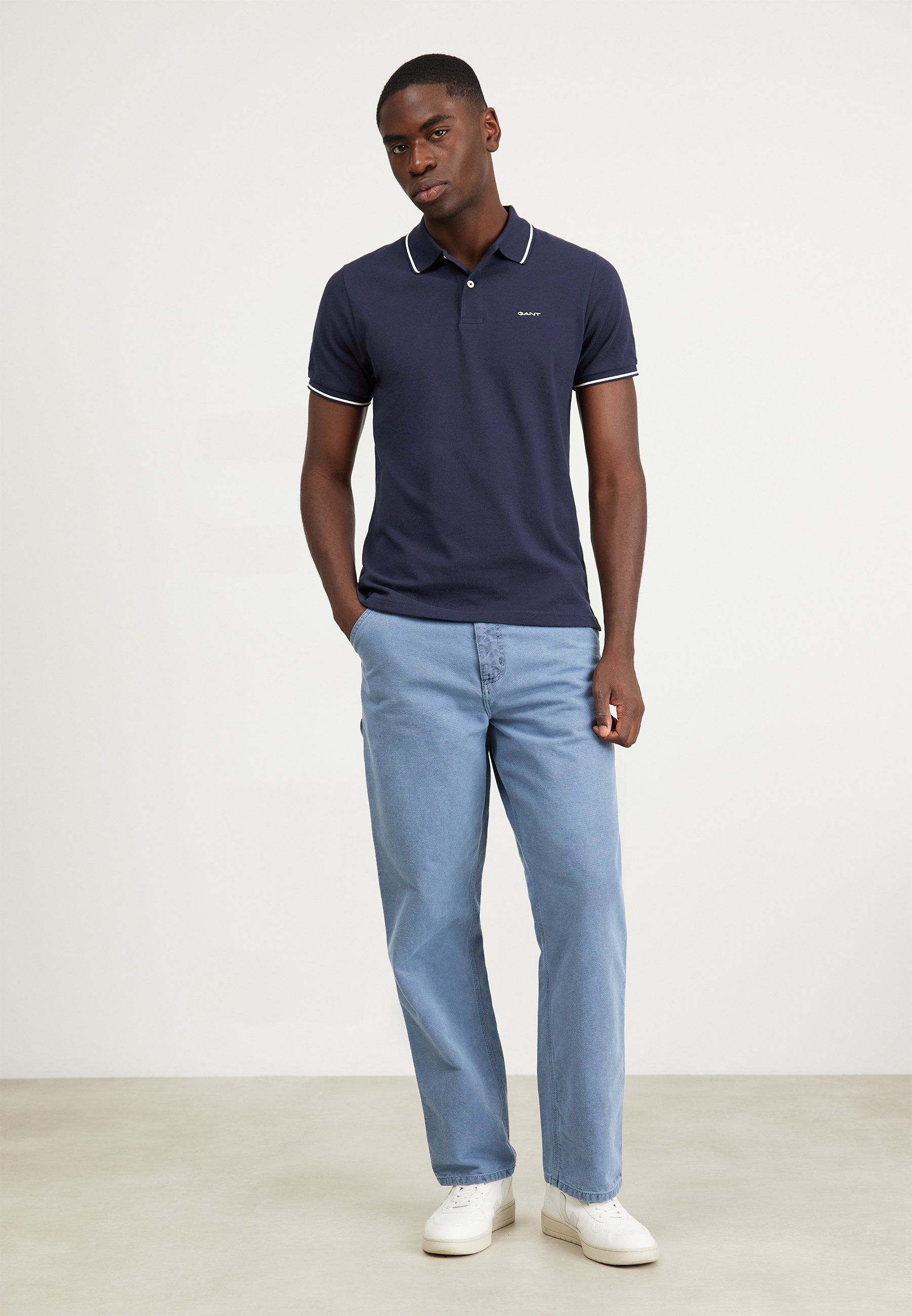 TIPPING - Polo shirt - evening blue