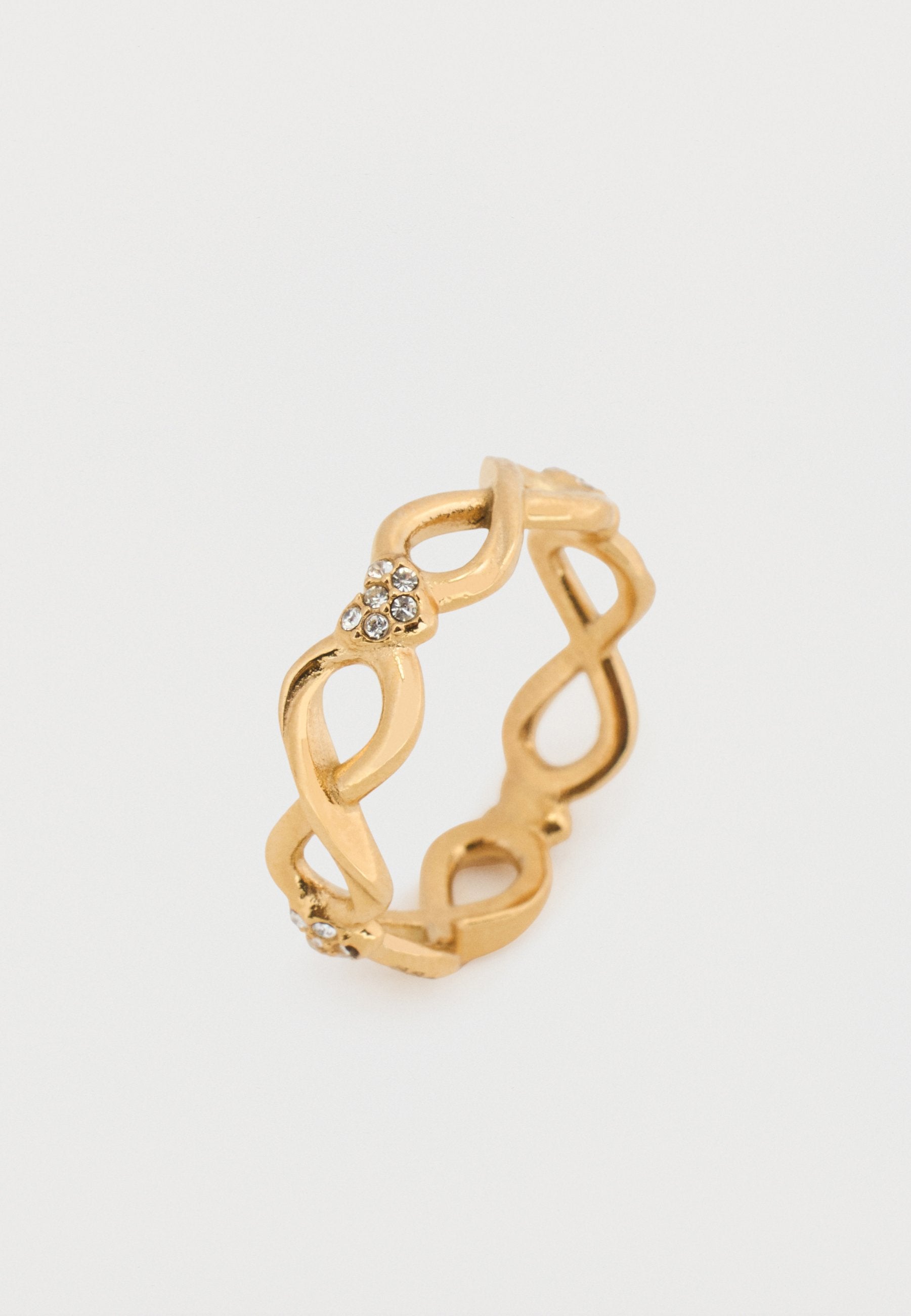 INFINITY RING - Ring - yellow gold-coloured