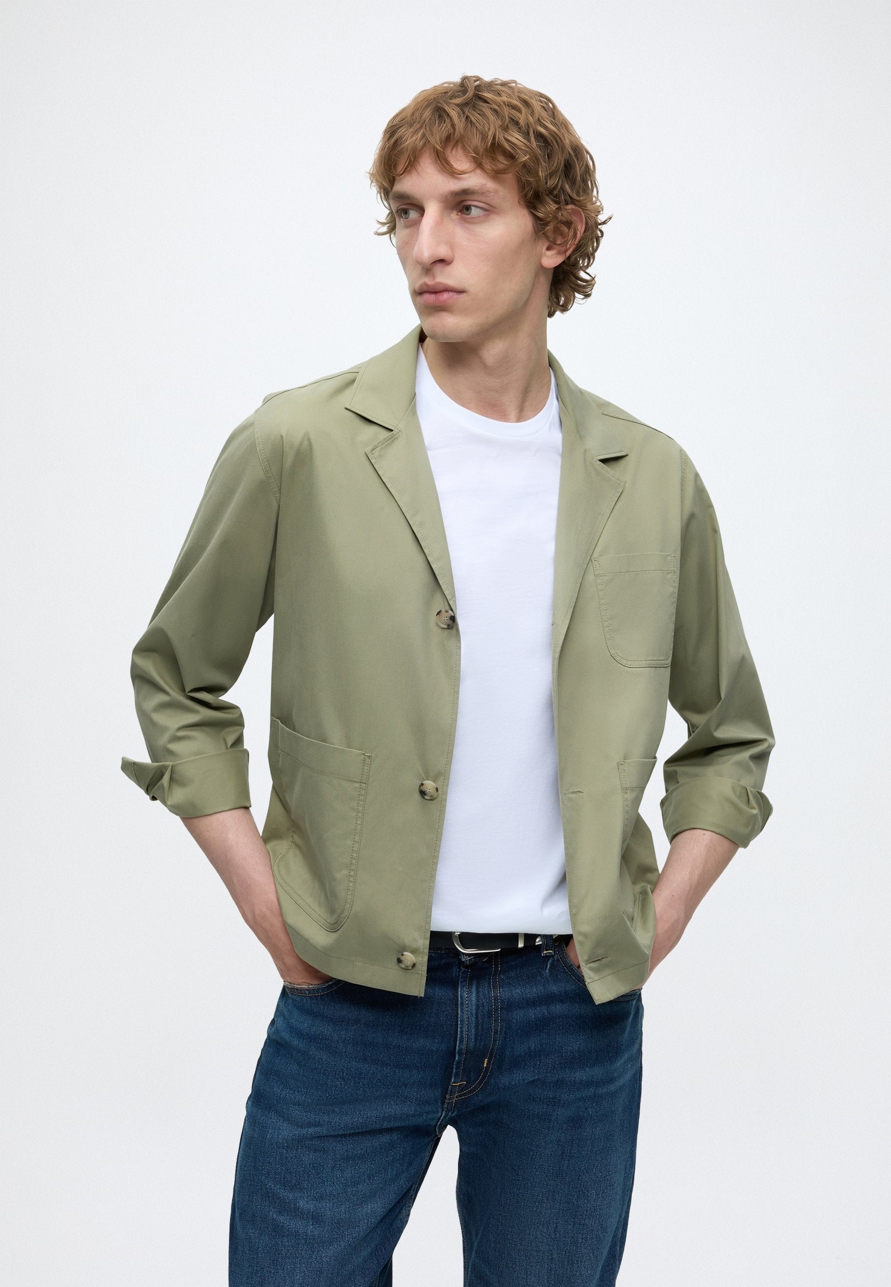 CARPER - Blazer jacket - dark beige