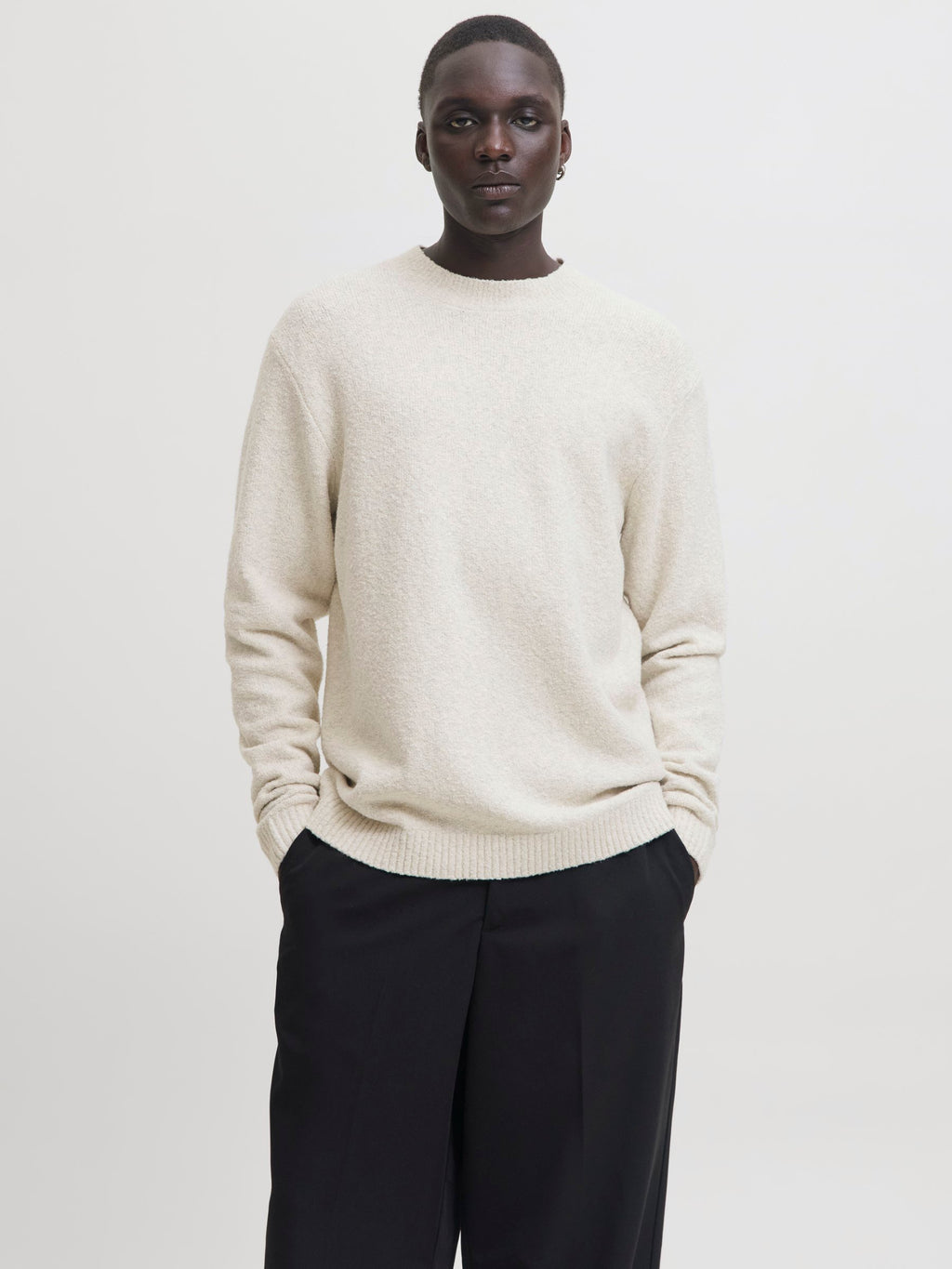 Knitted Knitted - Jumper - beige