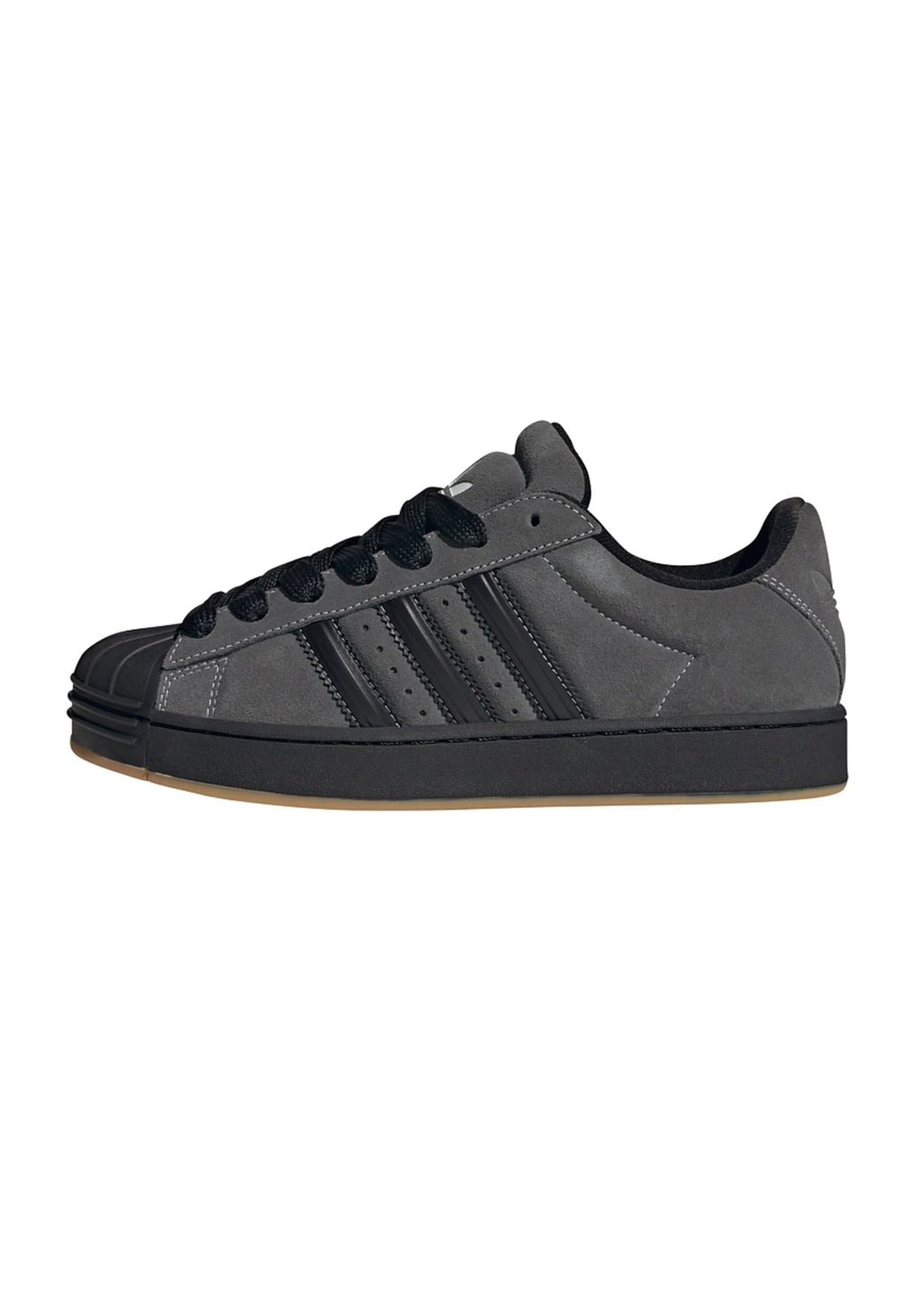 SUPERSTAR ST - Trainers - grey five/core black/gum4