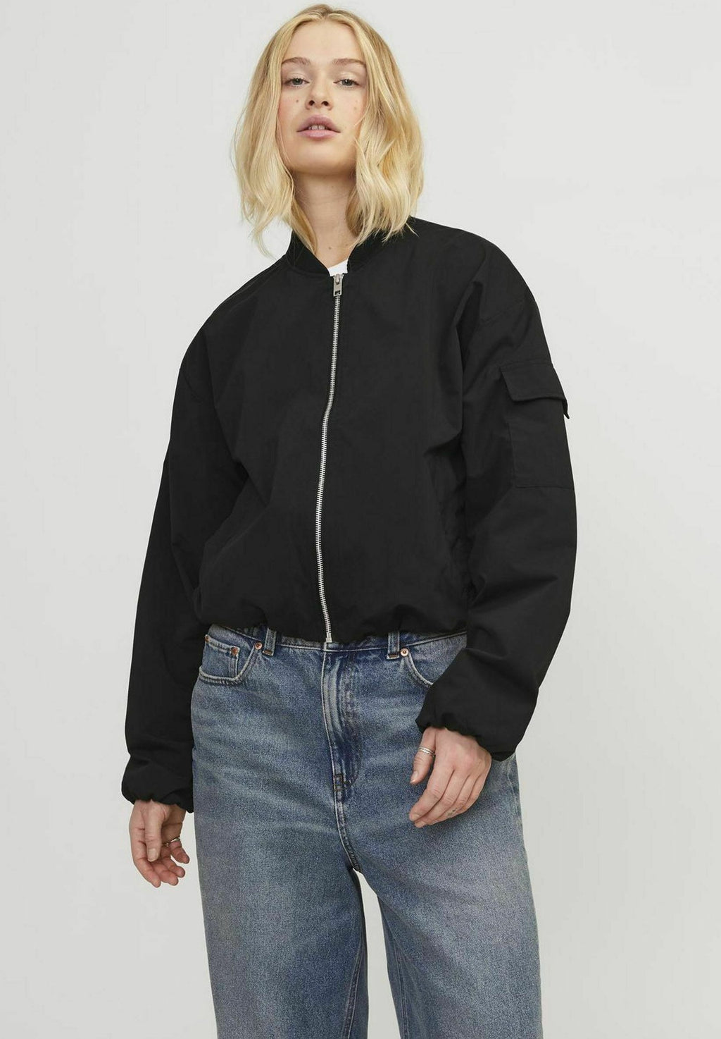 Bomber JXLEILA Bomber - Bomber Jacket - black