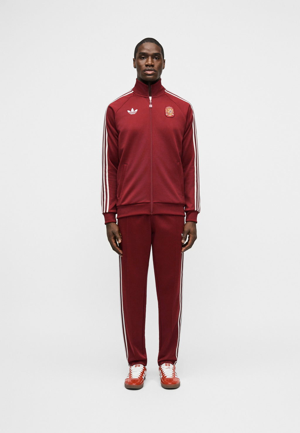 SPAIN ORIGINALS - Training jacket - burgundy