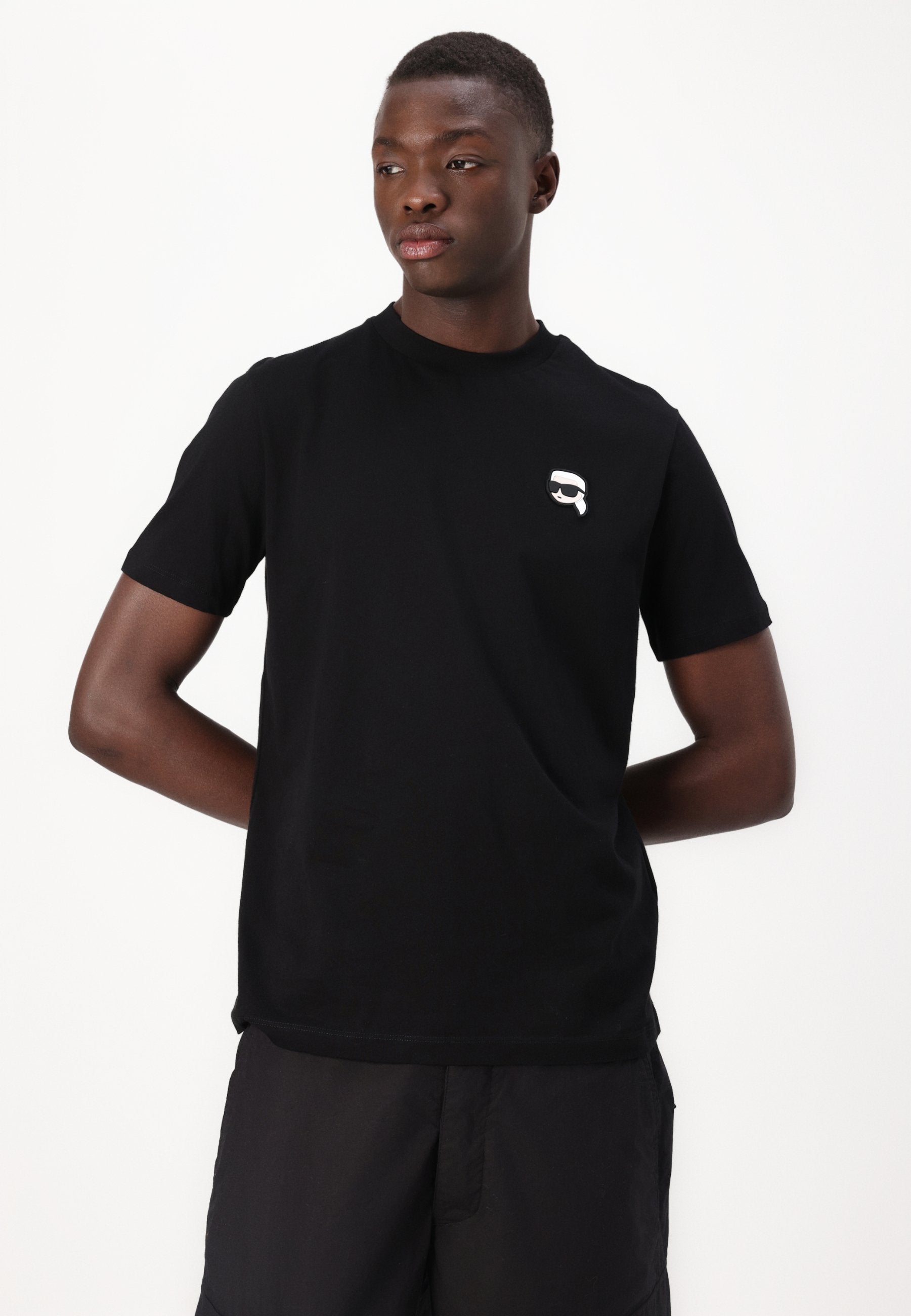 CREWNECK - Print T-shirt - black