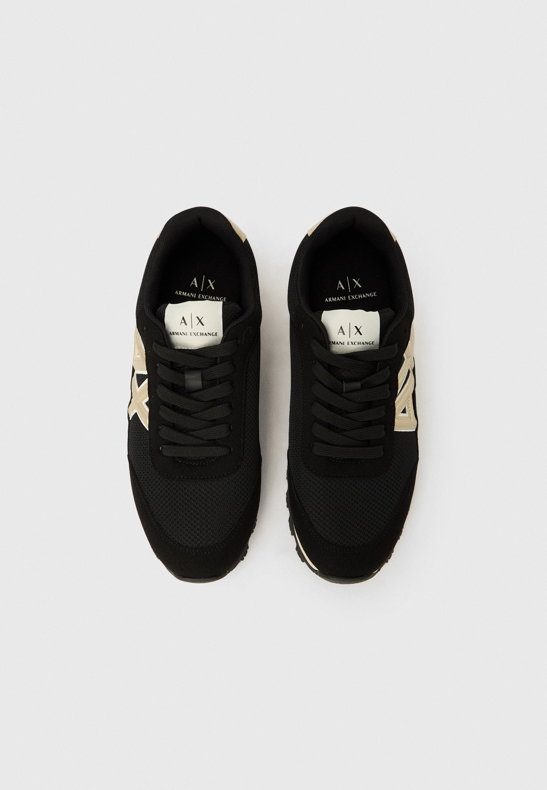 BASKETS - Sneakers - noir/doré pâle
