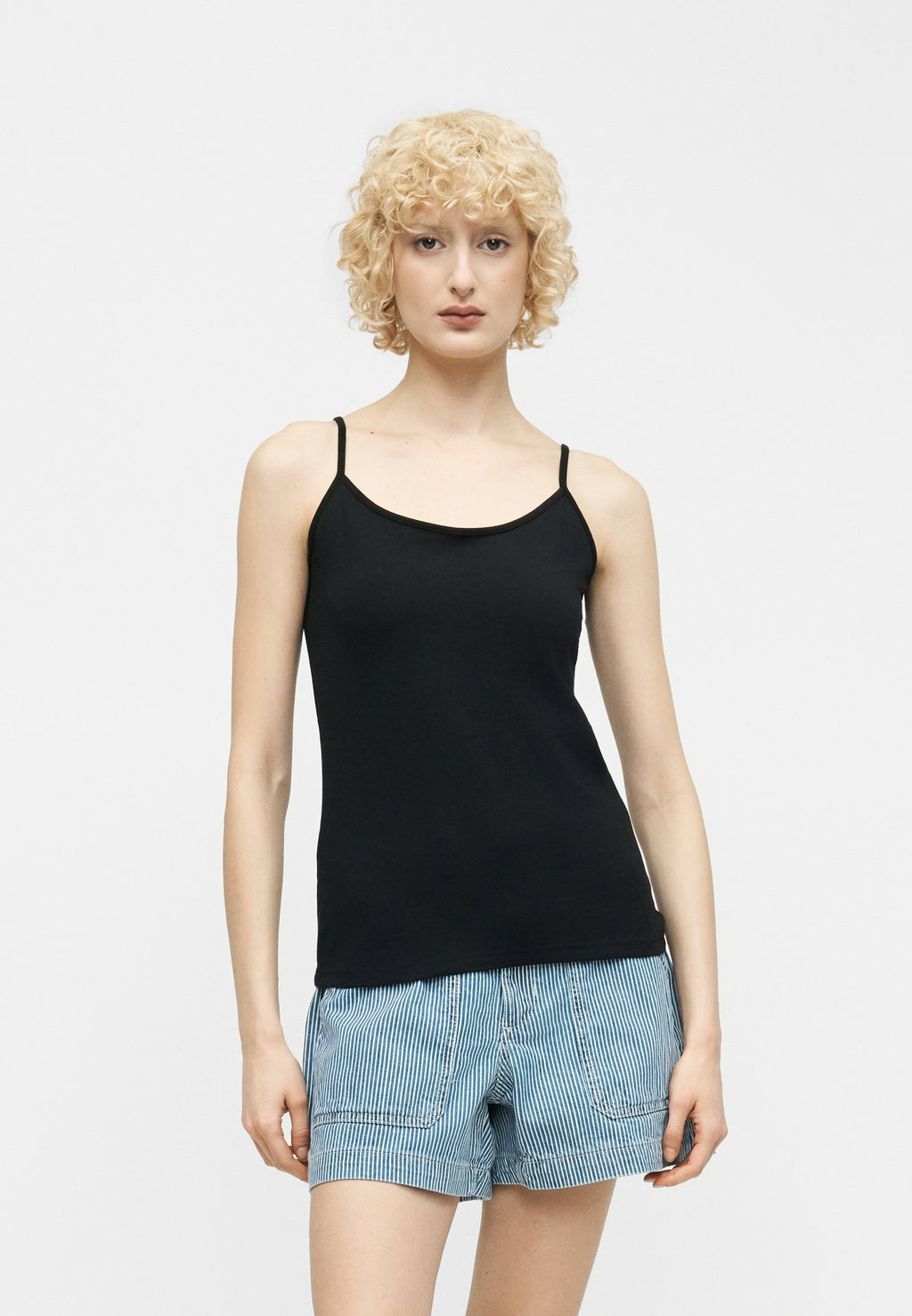 FITTED CAMI 3 PACK - Top - navy/black/white