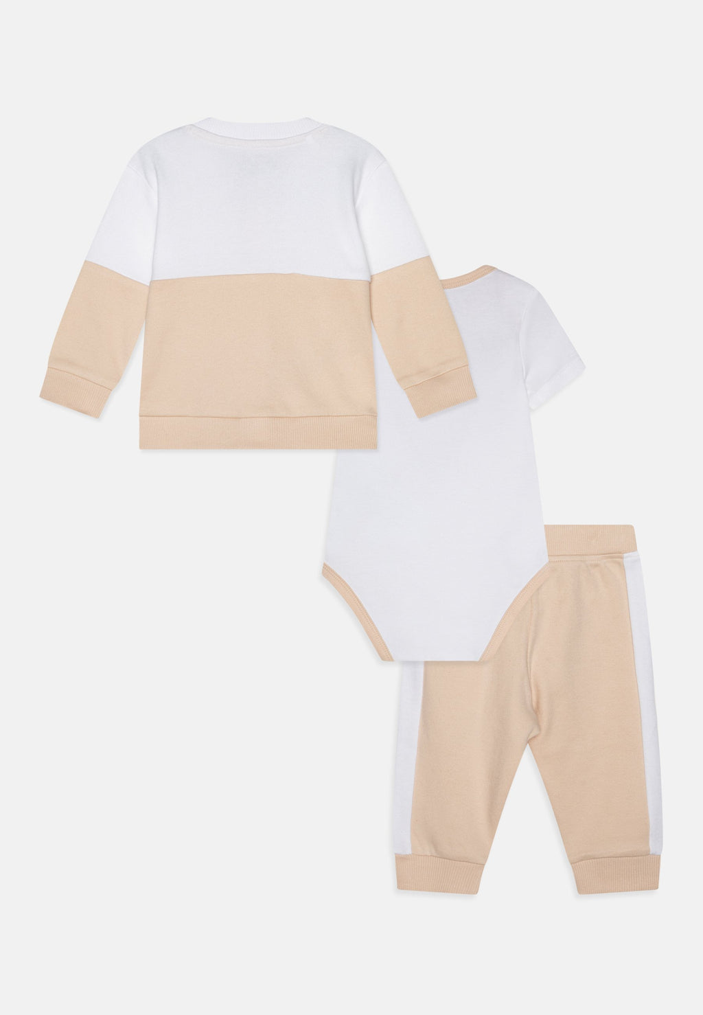 BABY ACTIVE ZIP UNISEX SET - Baby gifts - sand grain