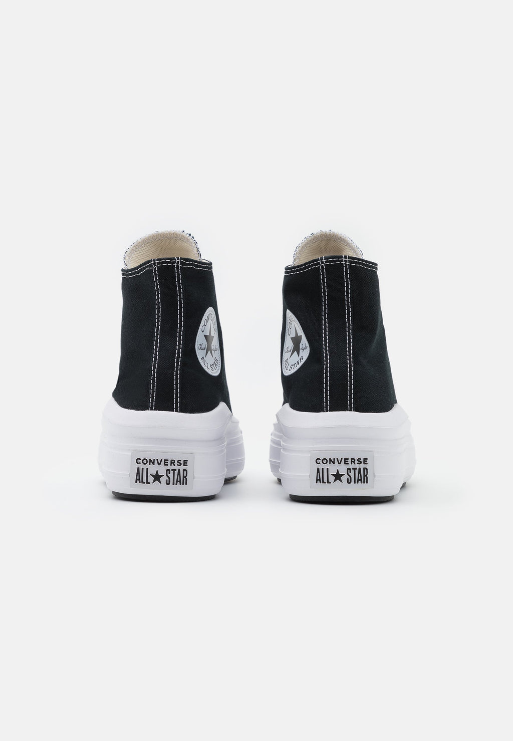 CHUCK TAYLOR ALL STAR MOVE PLATFORM - Baskets montantes - black/natural ivory/white