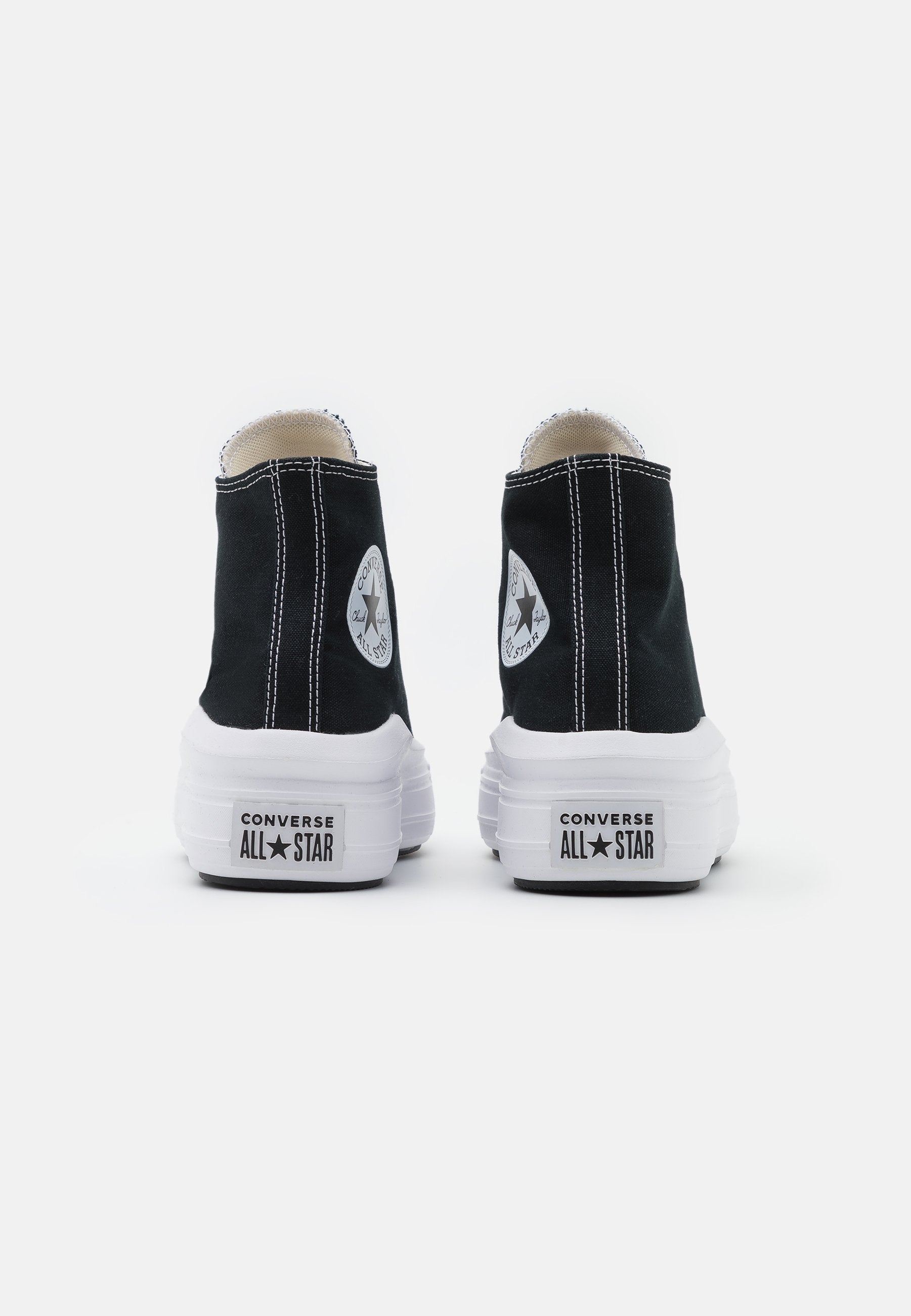 CHUCK TAYLOR ALL STAR MOVE PLATFORM - Baskets montantes - black/natural ivory/white