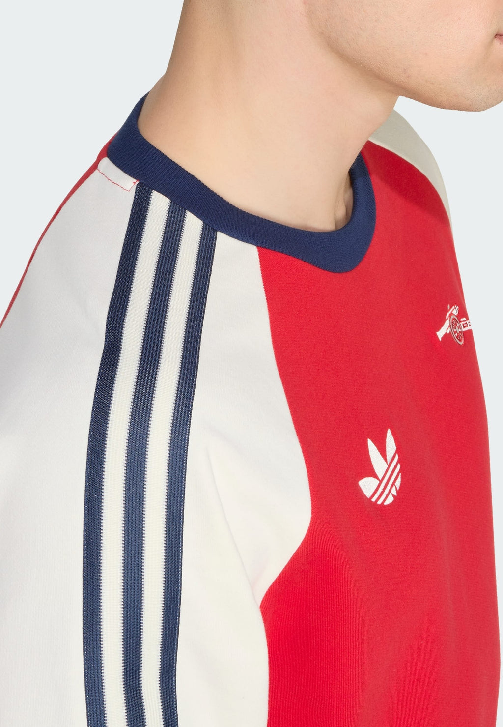 Sweatshirt - better scarlet/off white