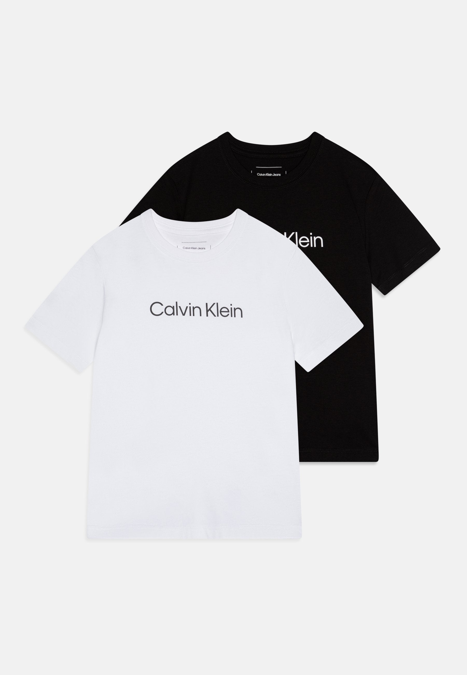 INSTITUTIONAL UNISEX 2 PACK - Print T-shirt - black/bright white