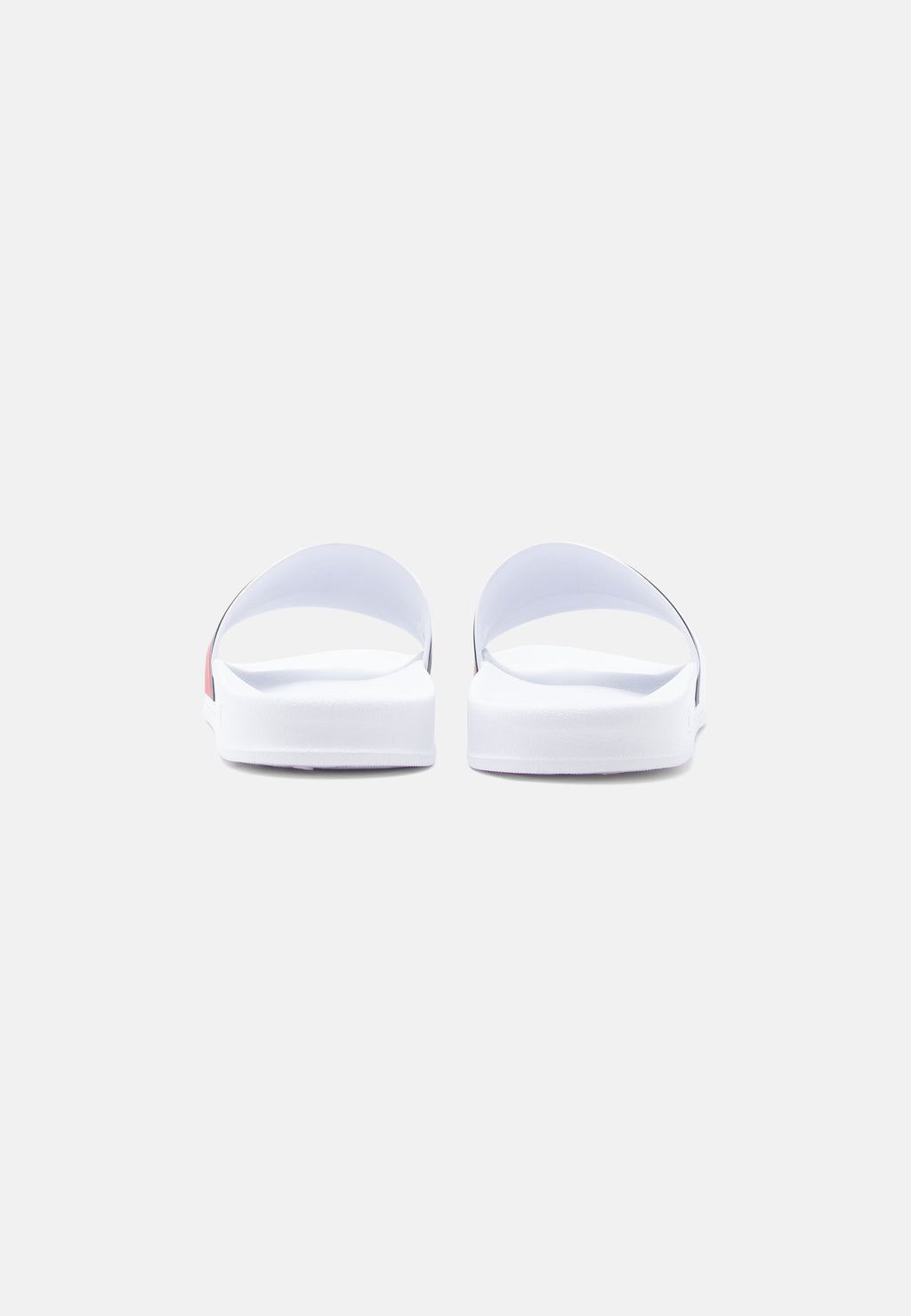 FLAG STRAP POOL SLIDES - Mules - white