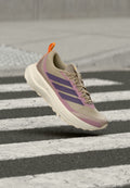 RUNFALCON 6 ATR - Road running shoes - khaki three/violet/magic mauve