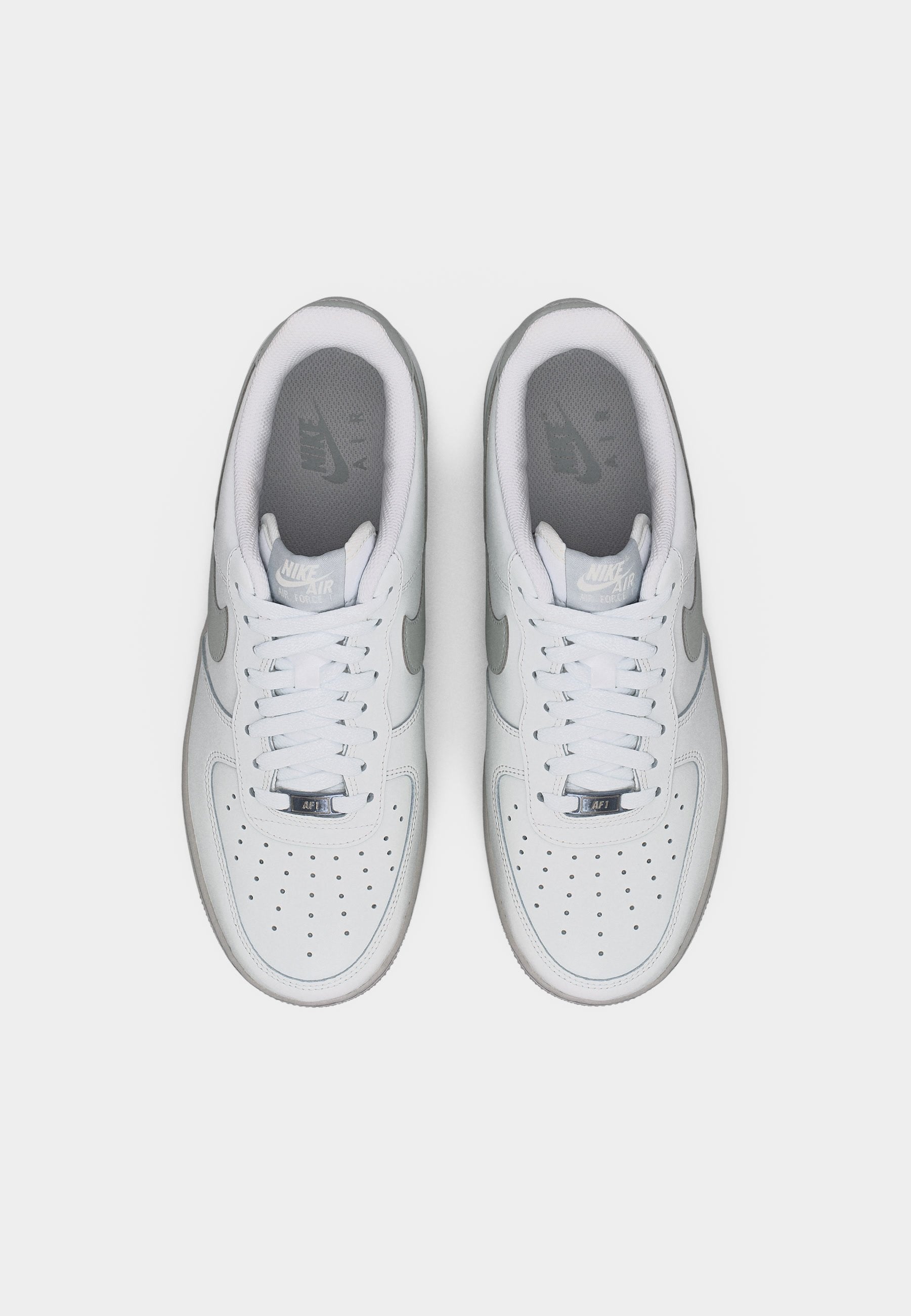 AIR FORCE - Trainers - summit white/strata grey
