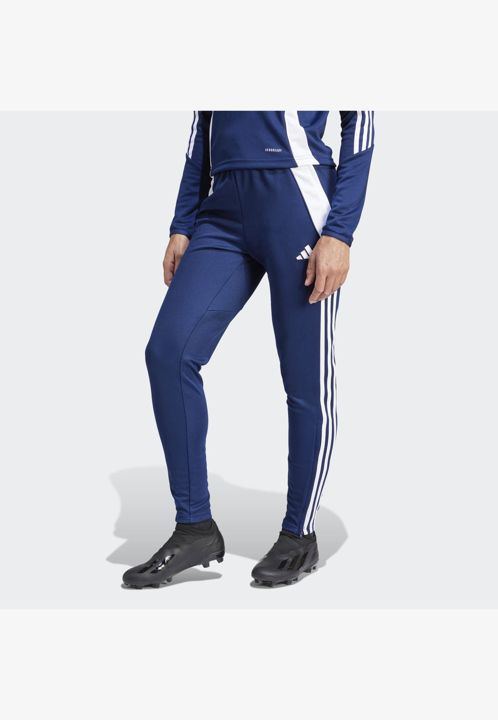 TIRO24 TRAINING PANT REGULAR - Tracksuit bottoms - team navy blue /white