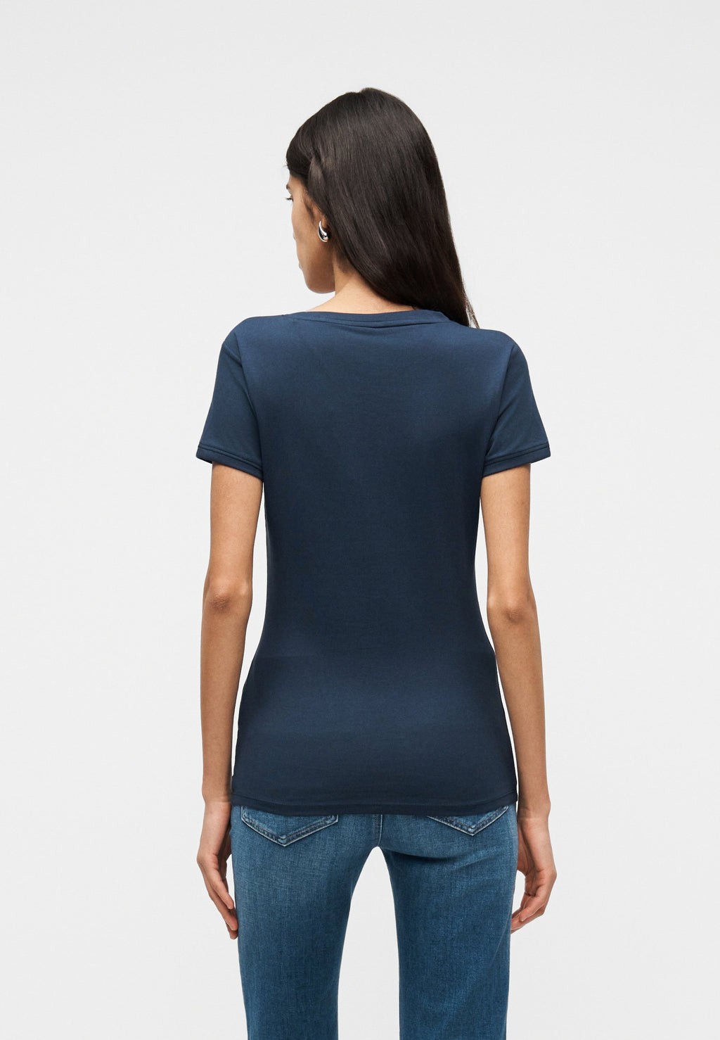 MINI TRIANGLE TEE - Basic T-shirt - blackened blue