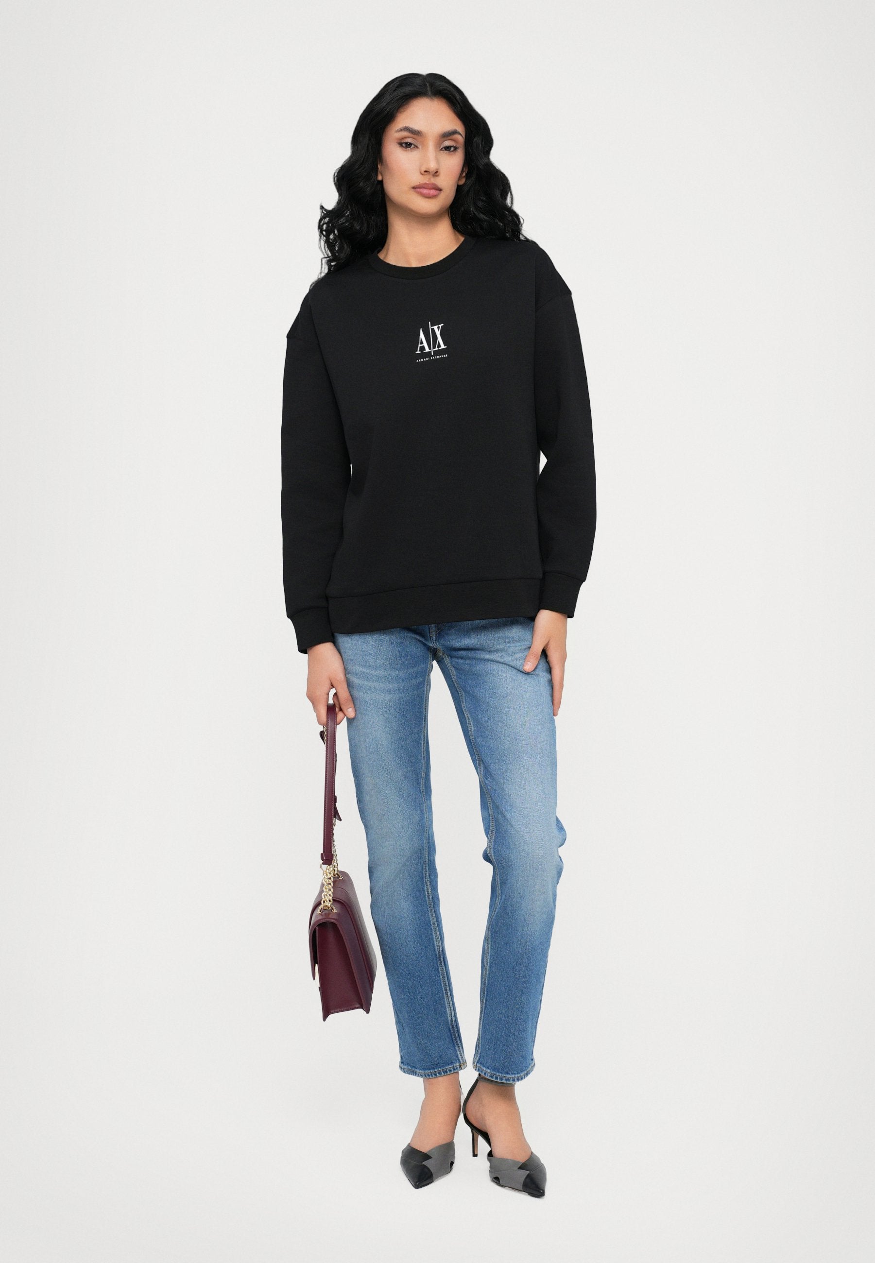 Sweatshirt - black