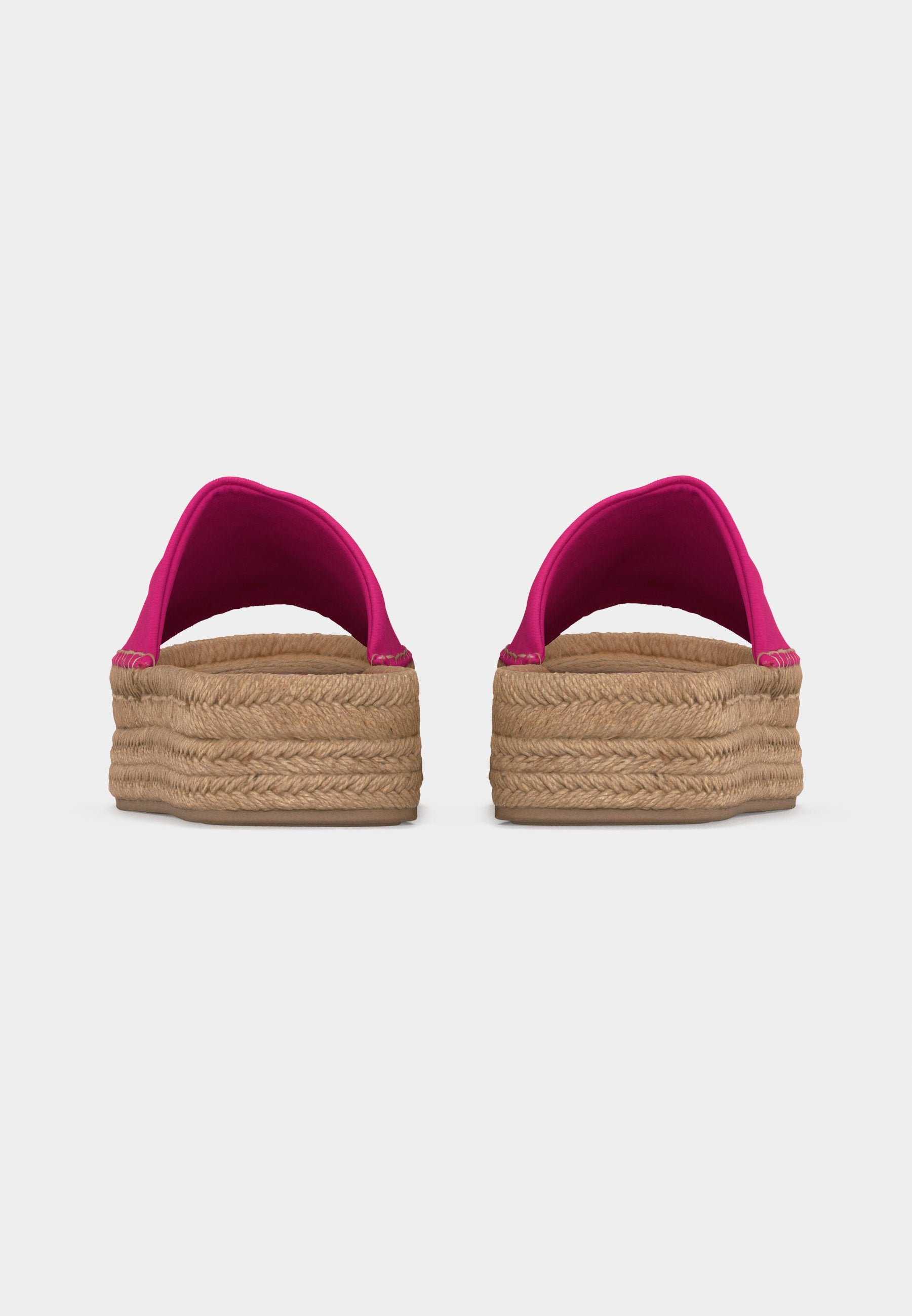 Mules - pink yarrow