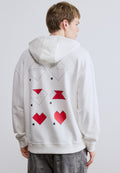 DALENTINOS - Hoodie - white