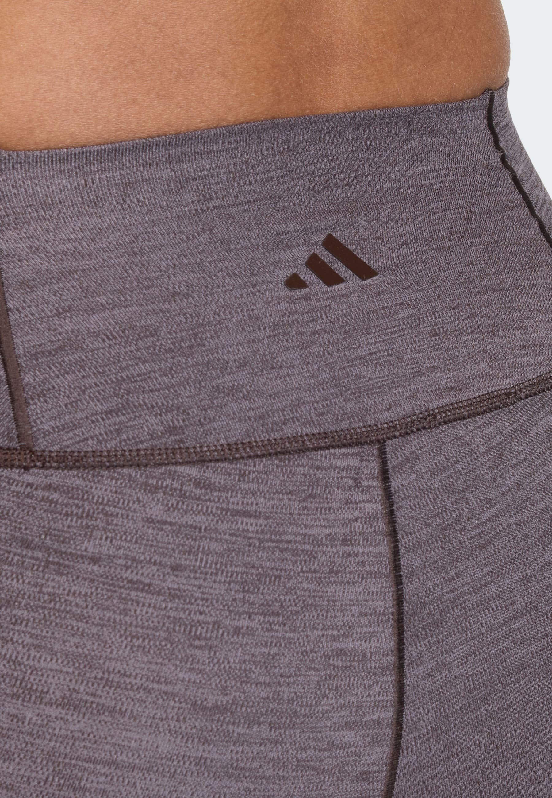 ADIDAS ALL ME 7/8 LEGGINGS - Leggings - aurora coffee mel