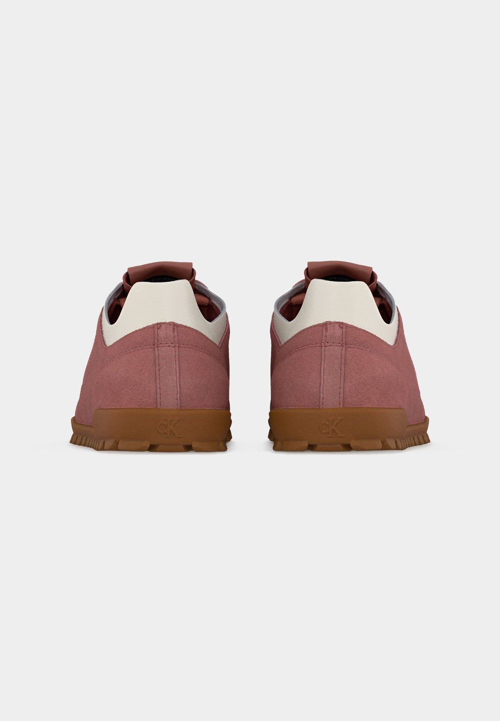 LOW PROFILE RUN MG SUE DB LACES - Baskets basses - blush