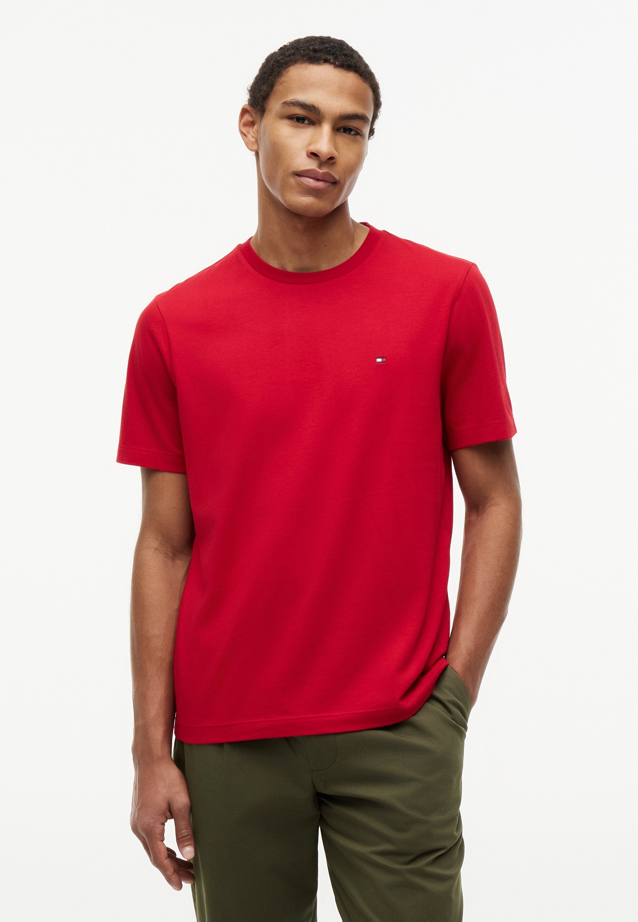 Basic T-shirt - medium red