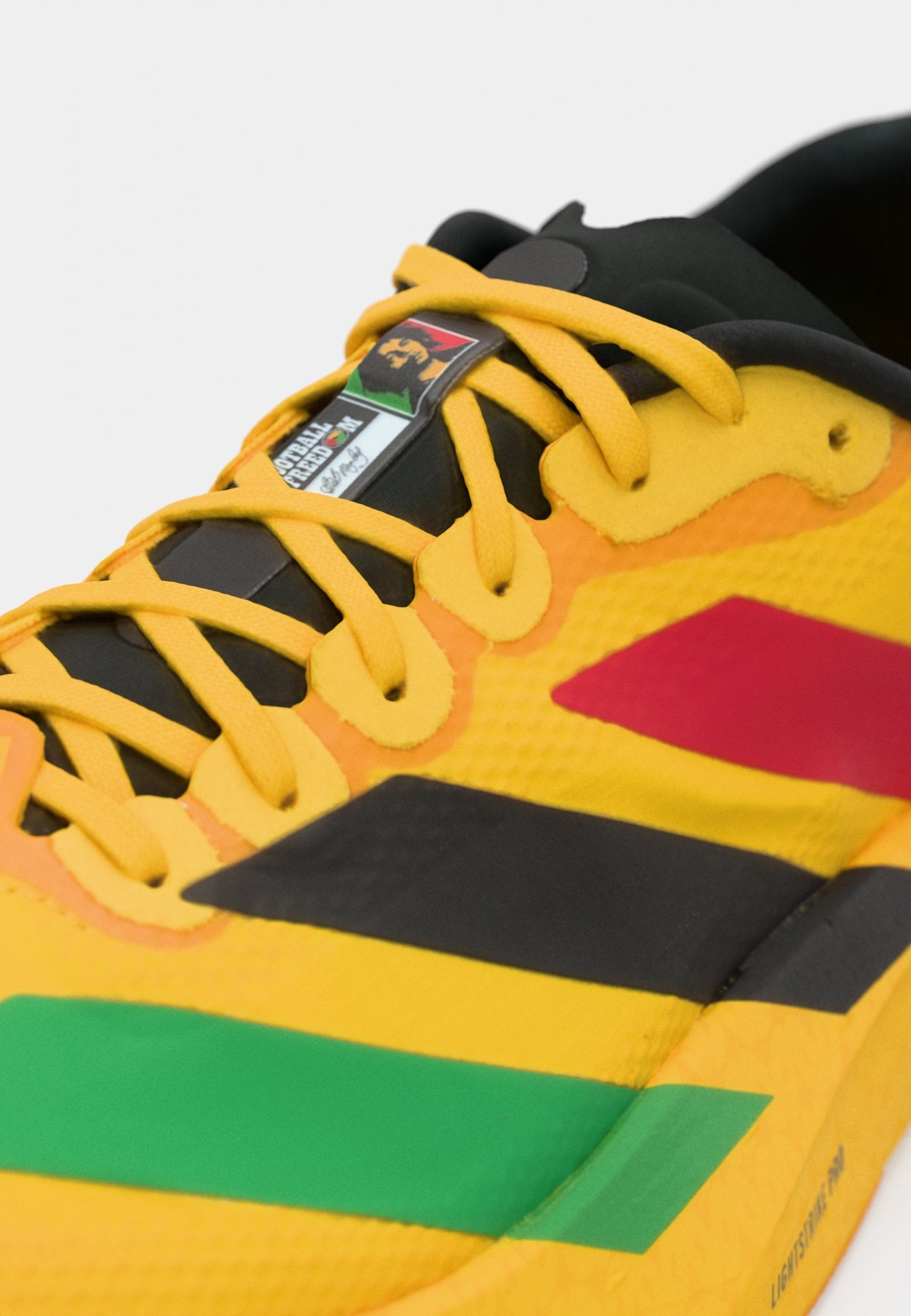 ADIZERO EVO SL - Trainers - bold gold-coloured/vivid green/pure ruby