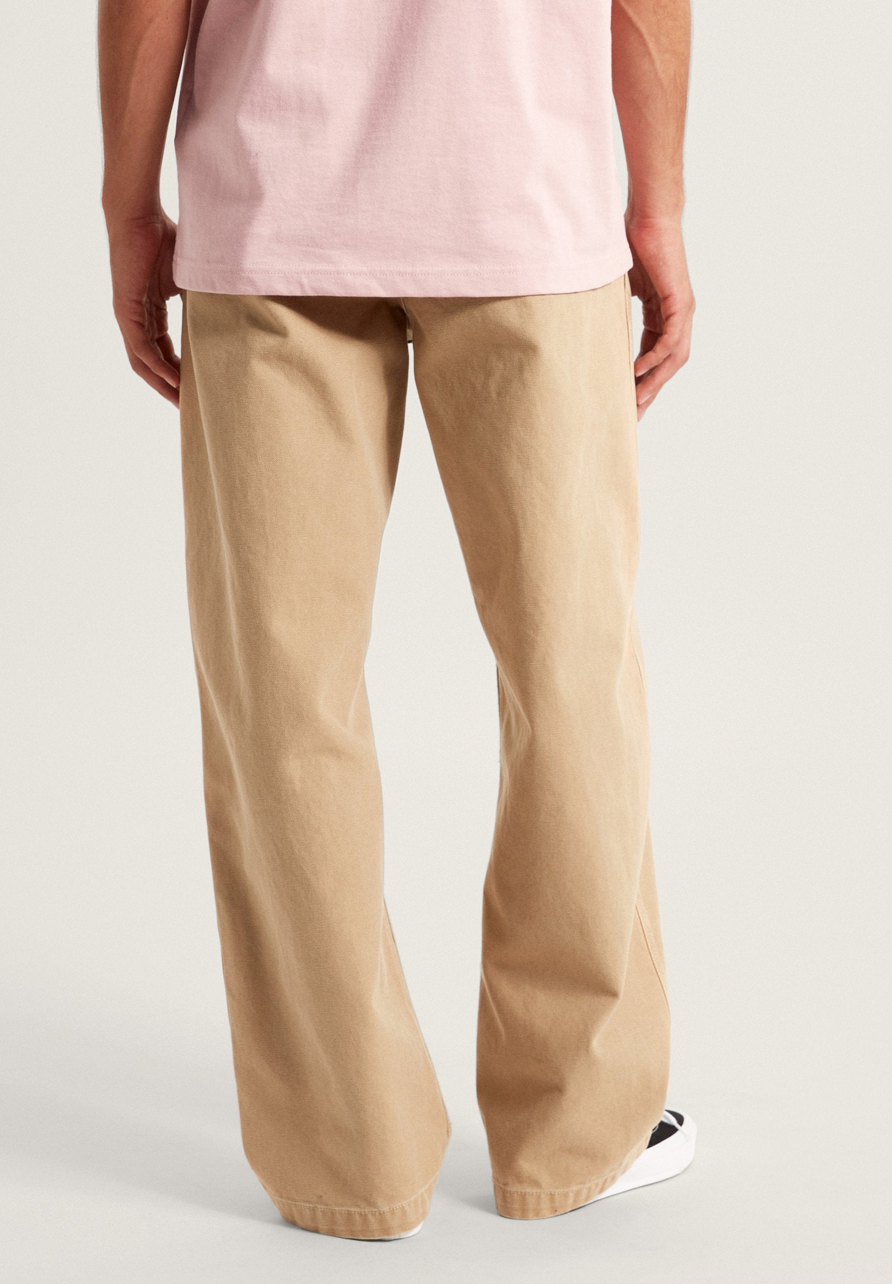 AUTHENTIC CHINO PIGMENT OVERDYE PANTS - Trousers - incense