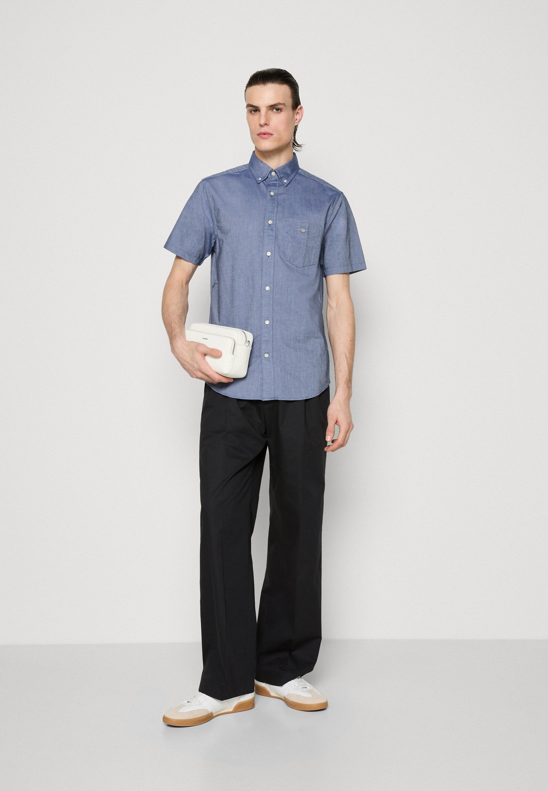 REG CLASSIC OXFORD - Shirt - persian blue
